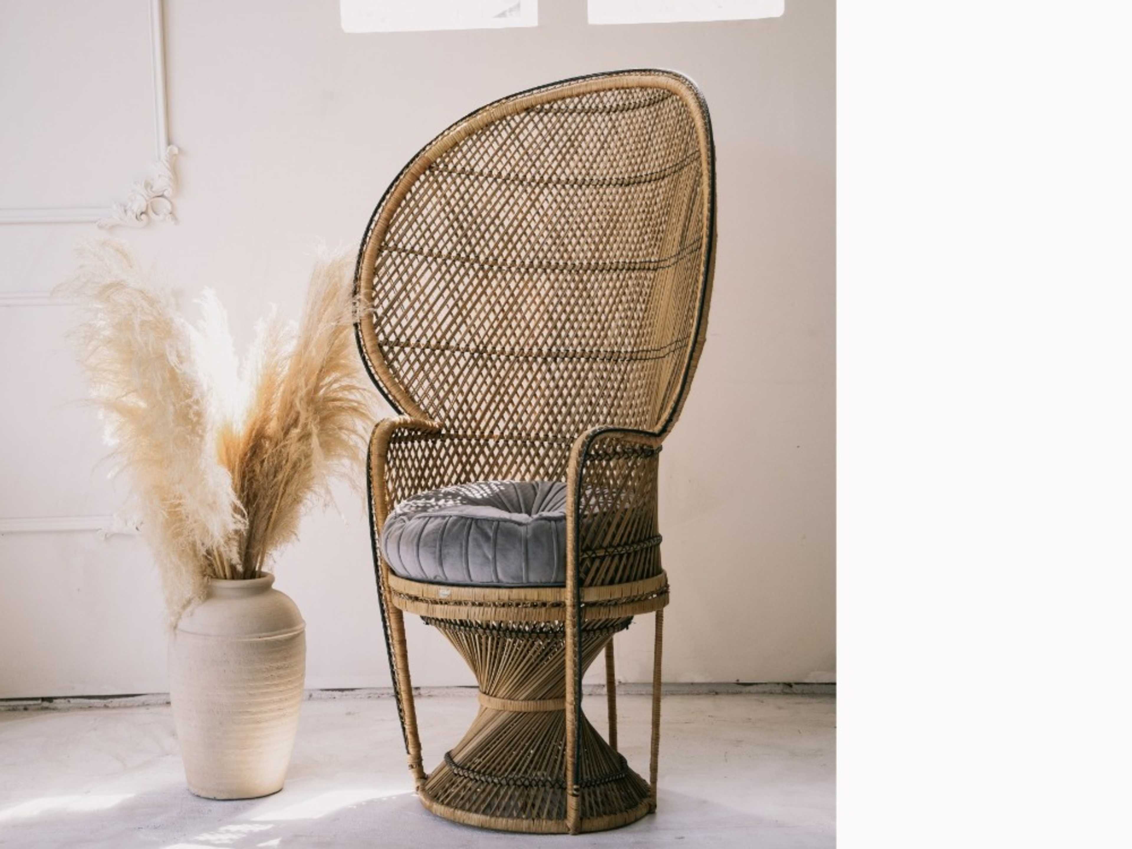 Peacock Rattan Chair