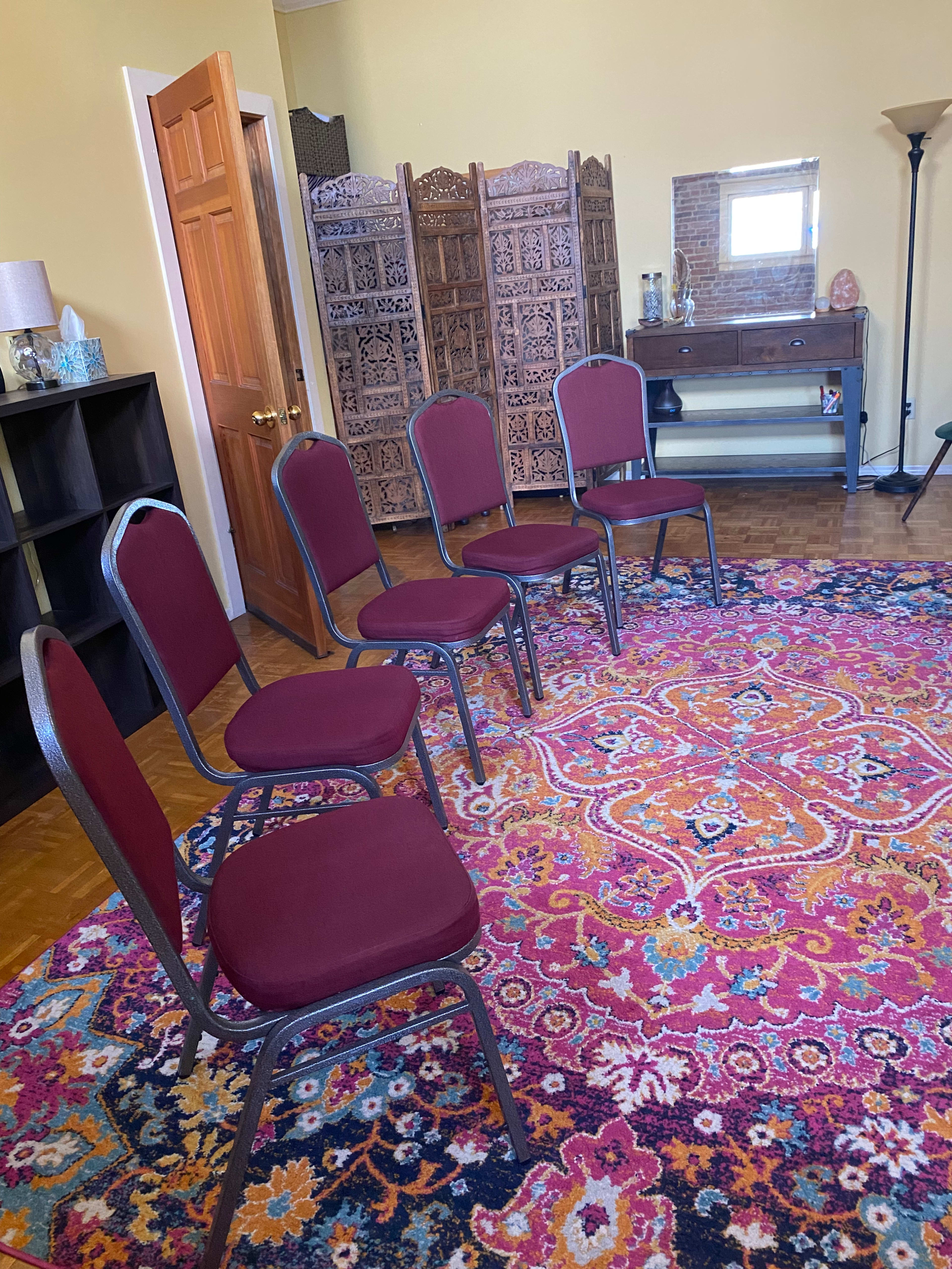 Workshop space, spiritual boho chic vibes, classy and fun. Image in Stevens, Seattle, WA