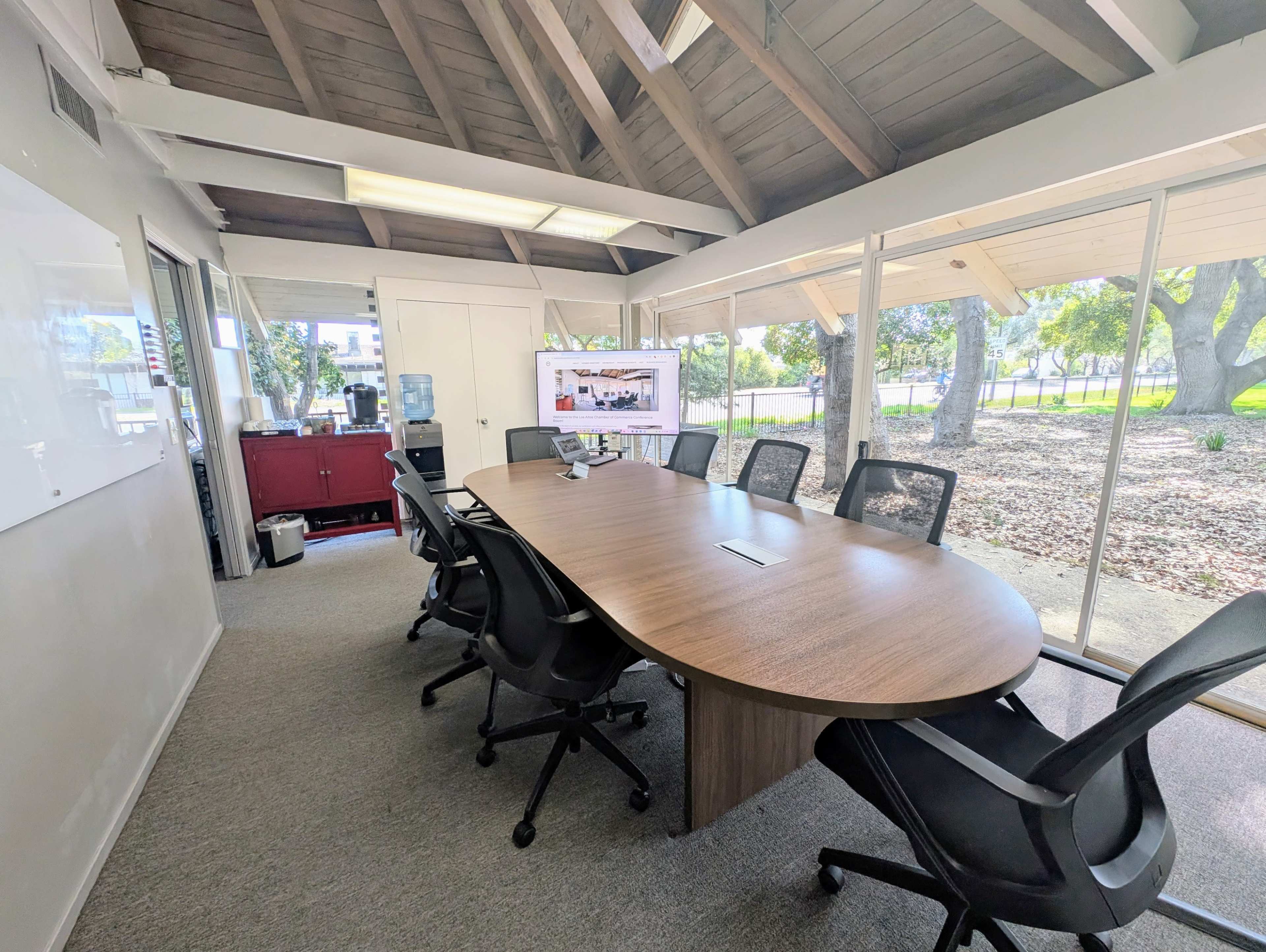 Meeting Room with a Park View Image in North Los Altos, Los Altos, CA