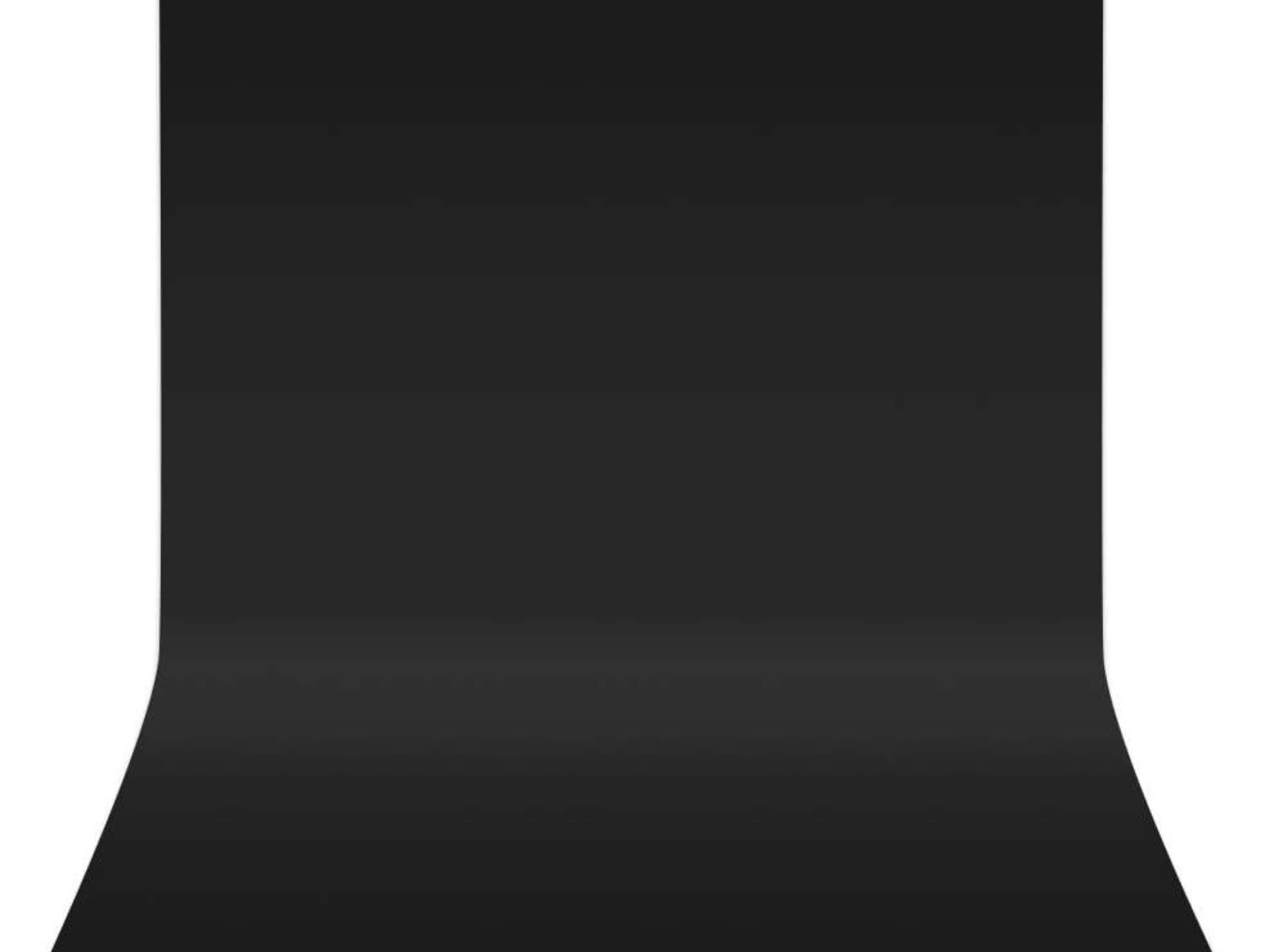 20'x10' Black Backdrop w/Mounting (setup included)