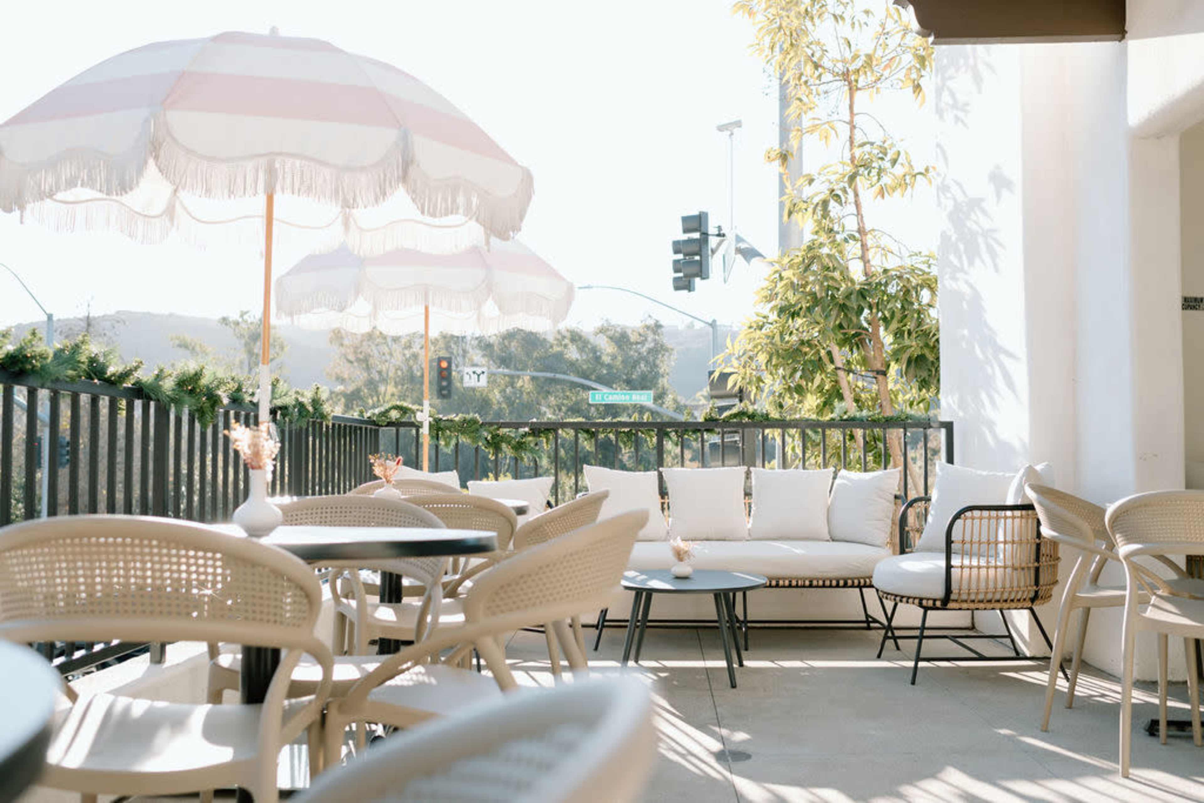 Modern Indoor/Outdoor Café & Event Space with Nail Salon, Yoga Room & Play Space Image in Carlsbad, Carlsbad, CA