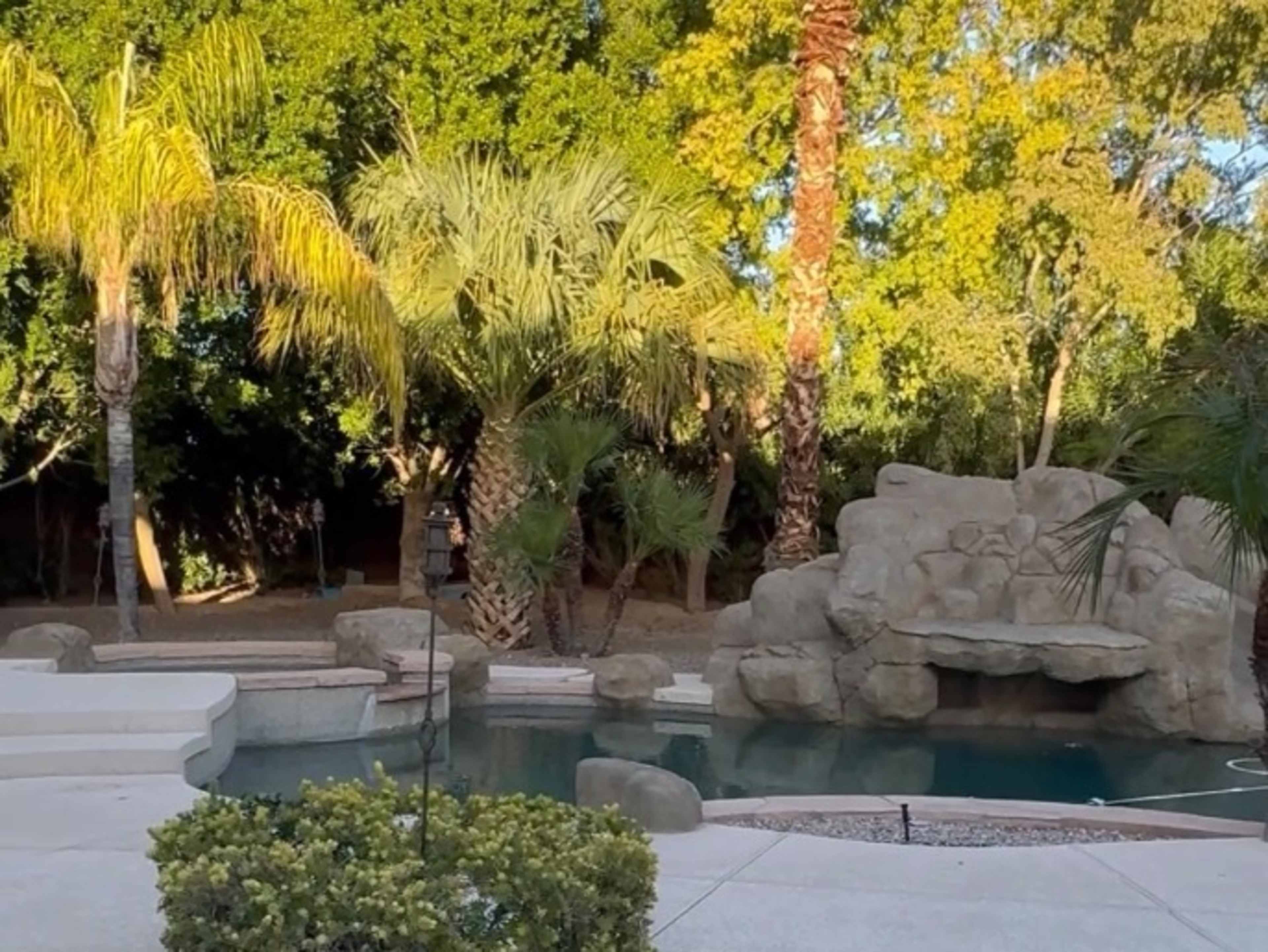Outdoor Access: Yard, Pool, Patio & Waterfall