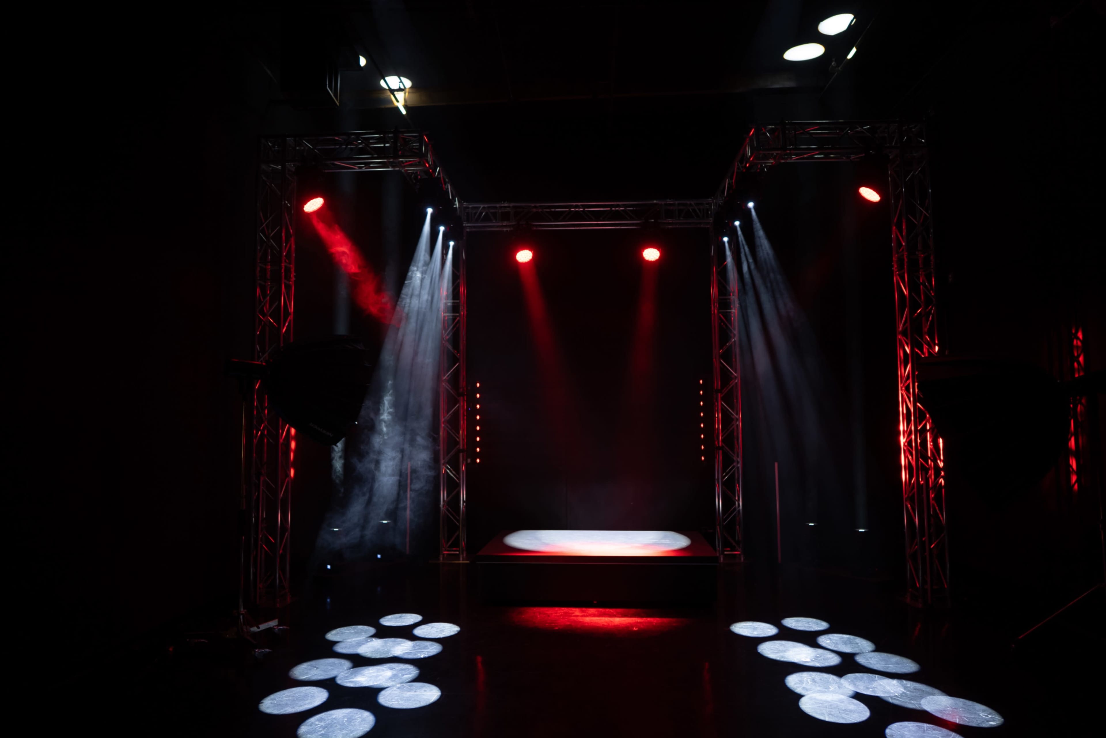Studio Noir - 900SF Black Box Warehouse - DMX lighting programmed easy Image in Charleston, Las Vegas, NV