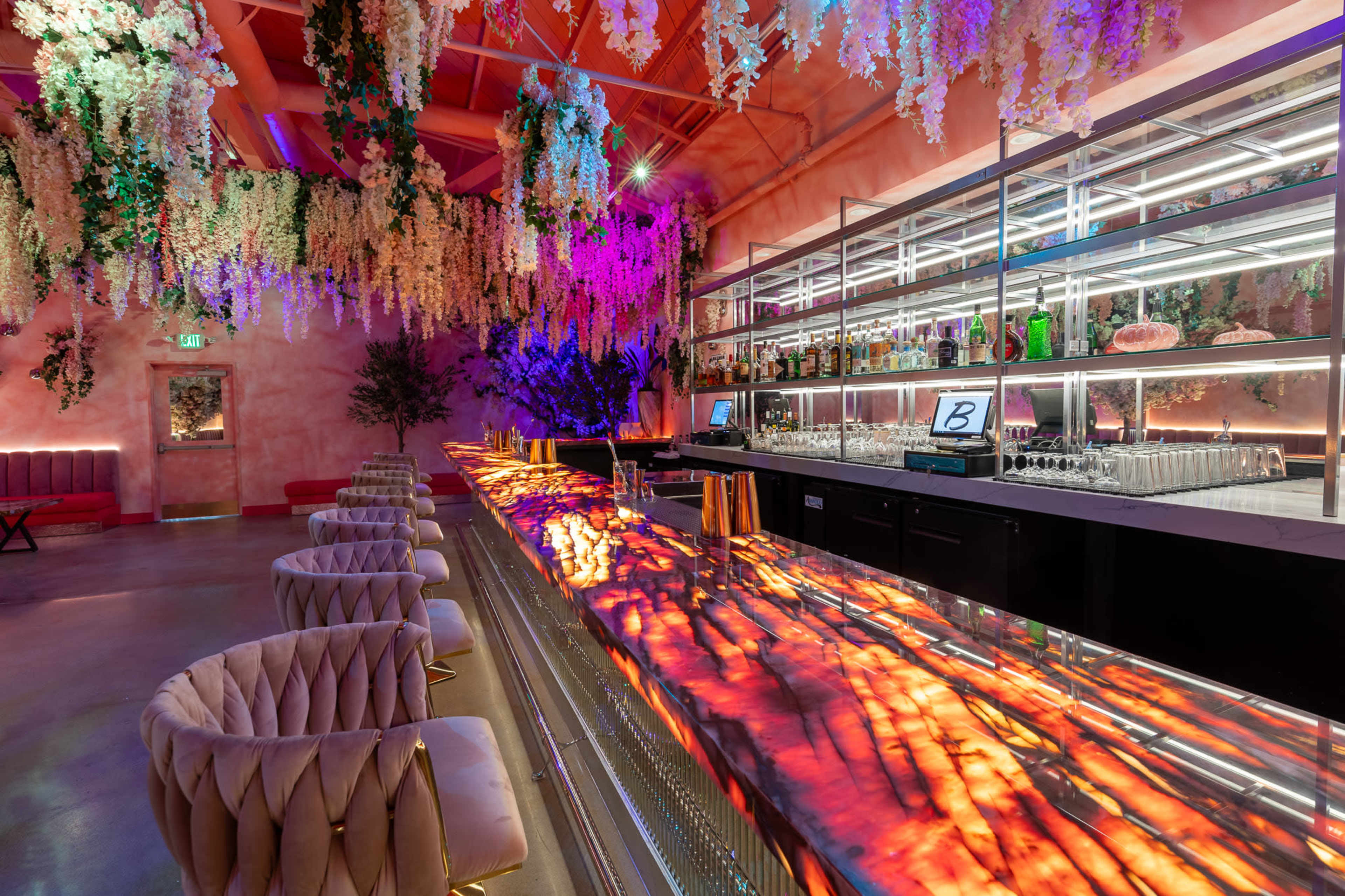 Spacious Romantic Floral Upscale Event Space with Sound System and Full Bar Image in Arcadia, Arcadia, CA