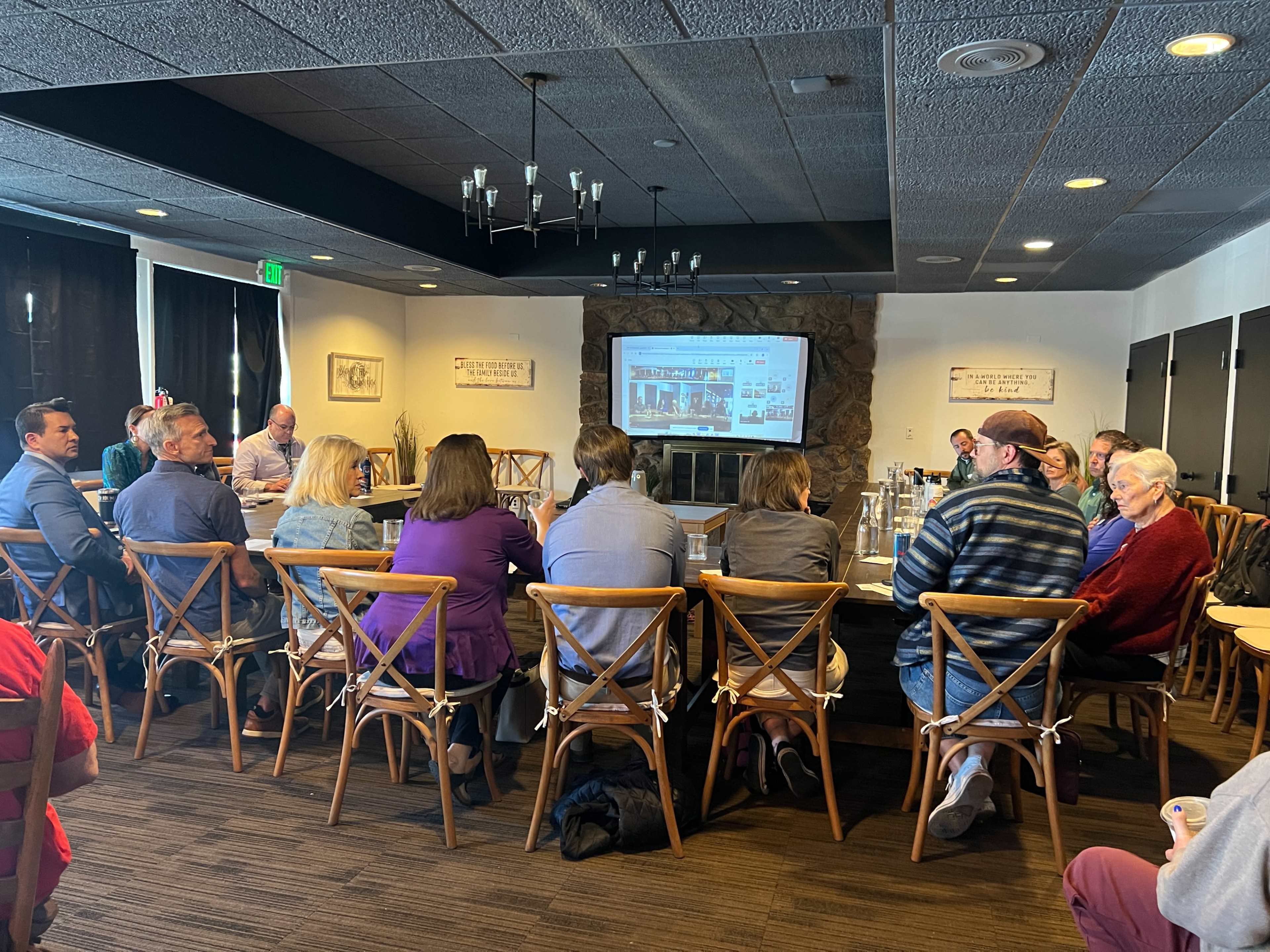 Sunday Salmon Restaurant Banquet Room Image in Castle Rock, Castle Rock, CO