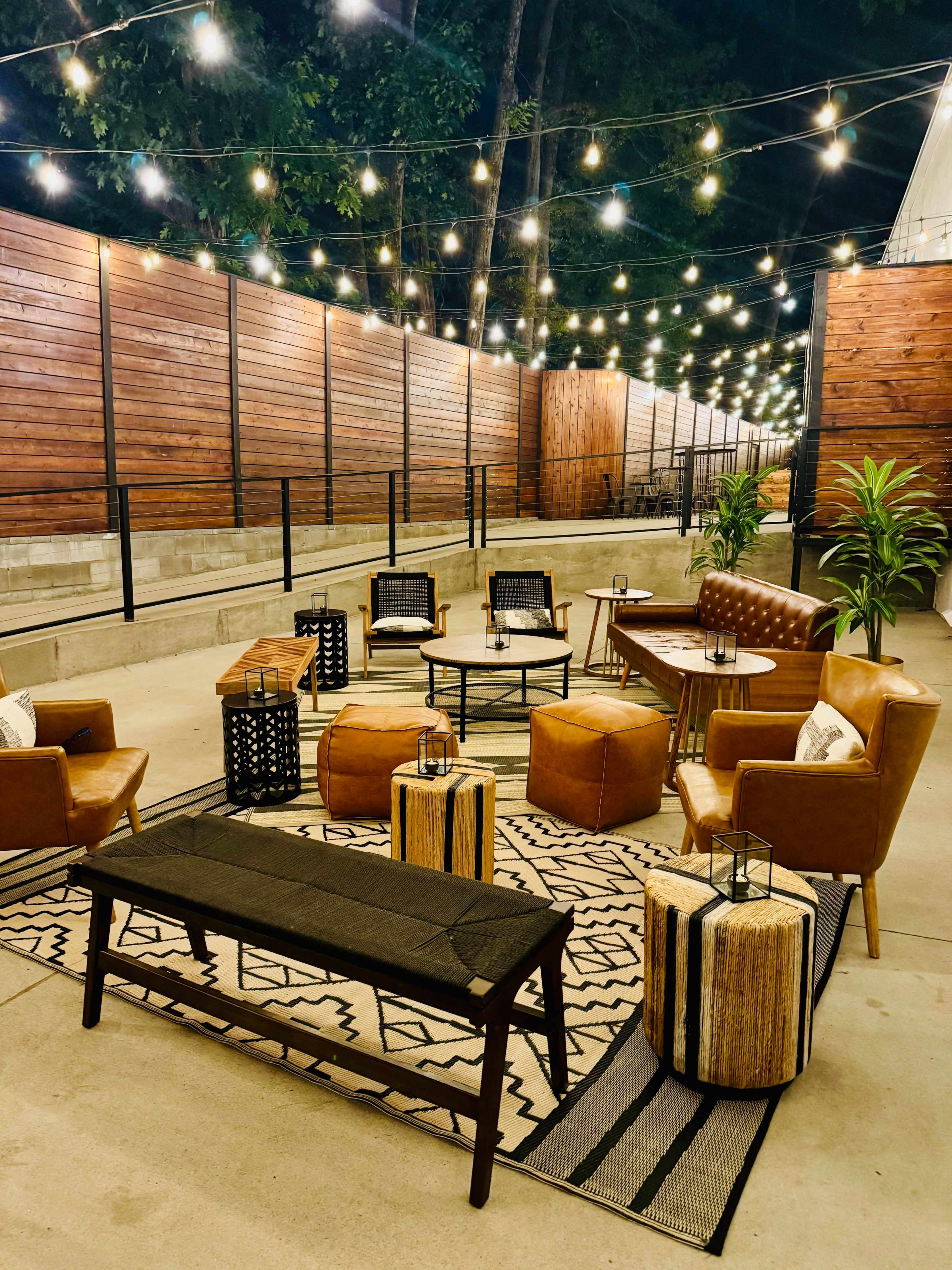 Urban, highly designed intimate venue with outdoor space in the heart of West Midtown Image in Blandtown, Atlanta, GA