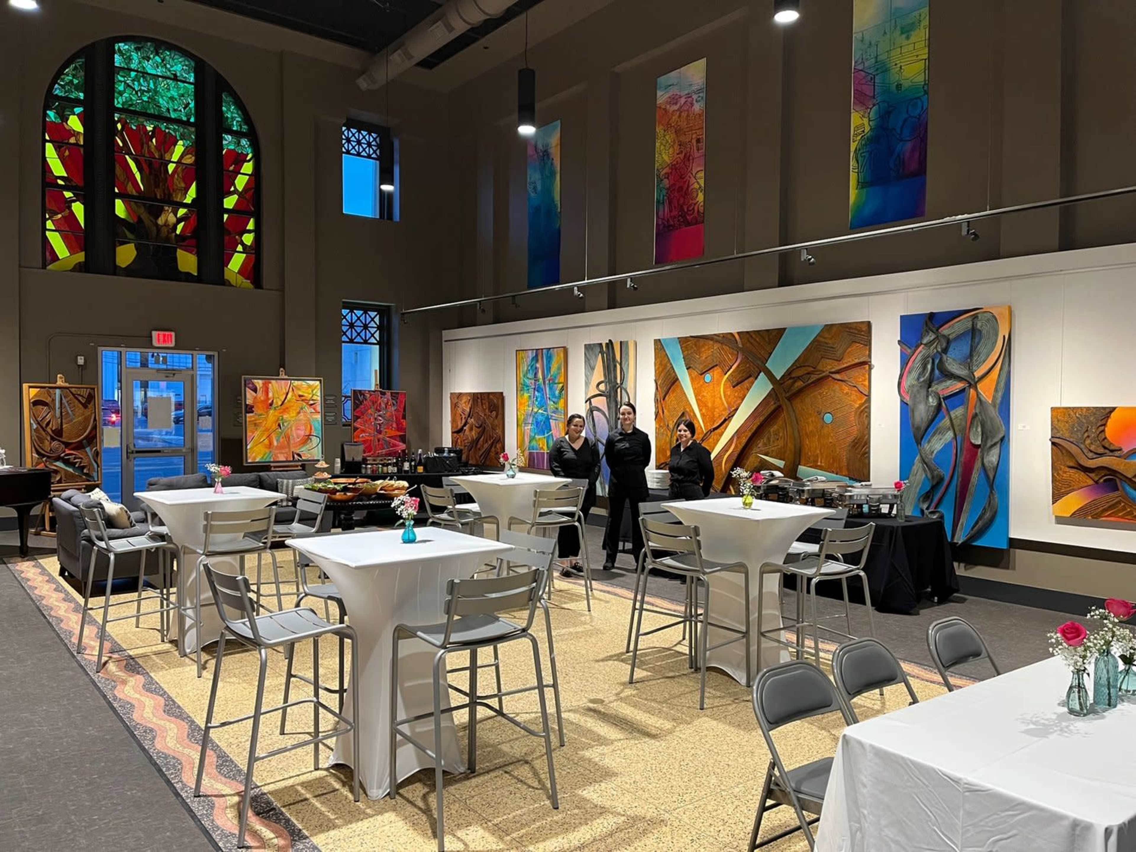 Beautiful Bank-Turned-Downtown Art Gallery Image in Hazleton, Hazleton, PA