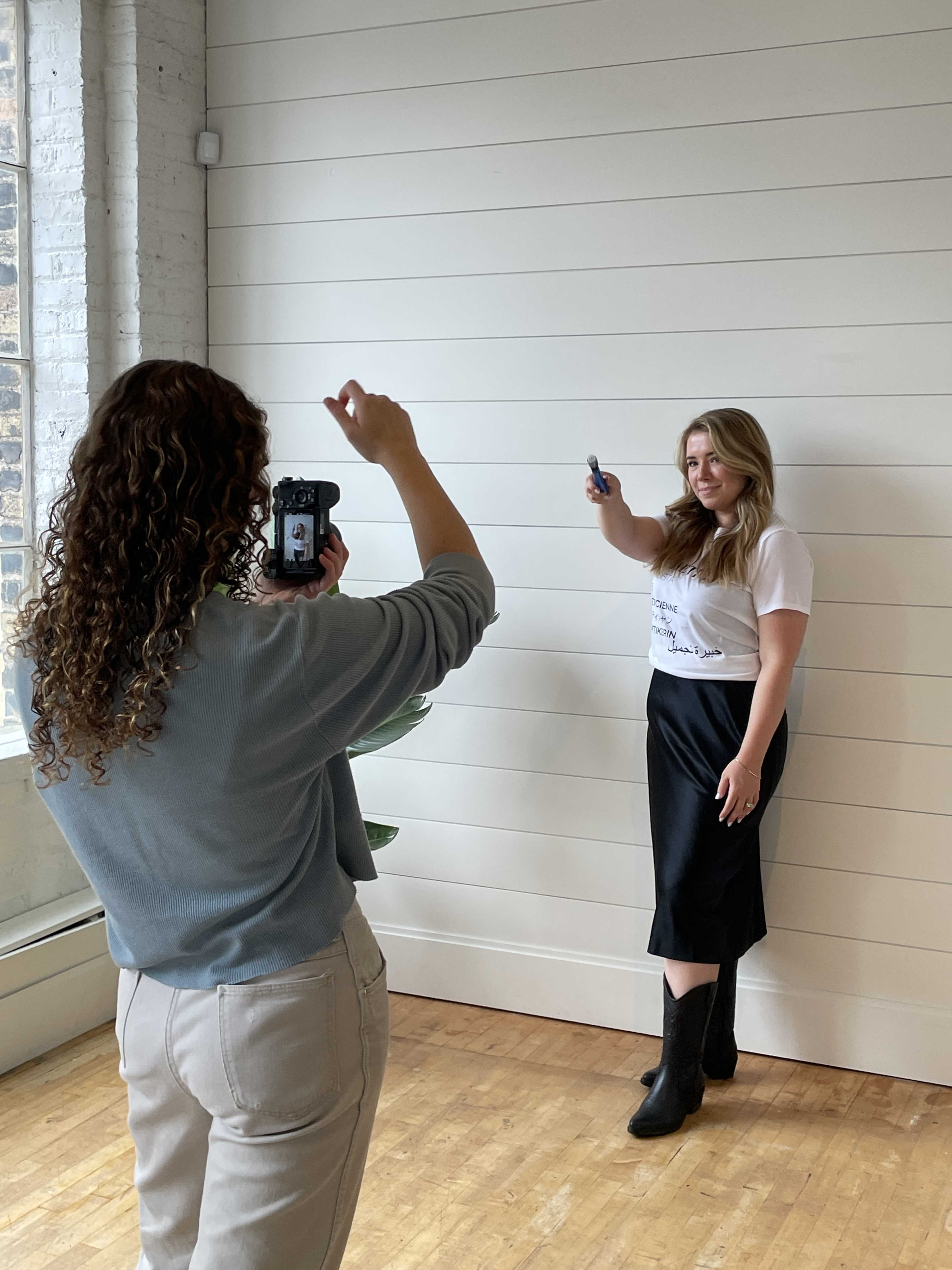 Photo shoot