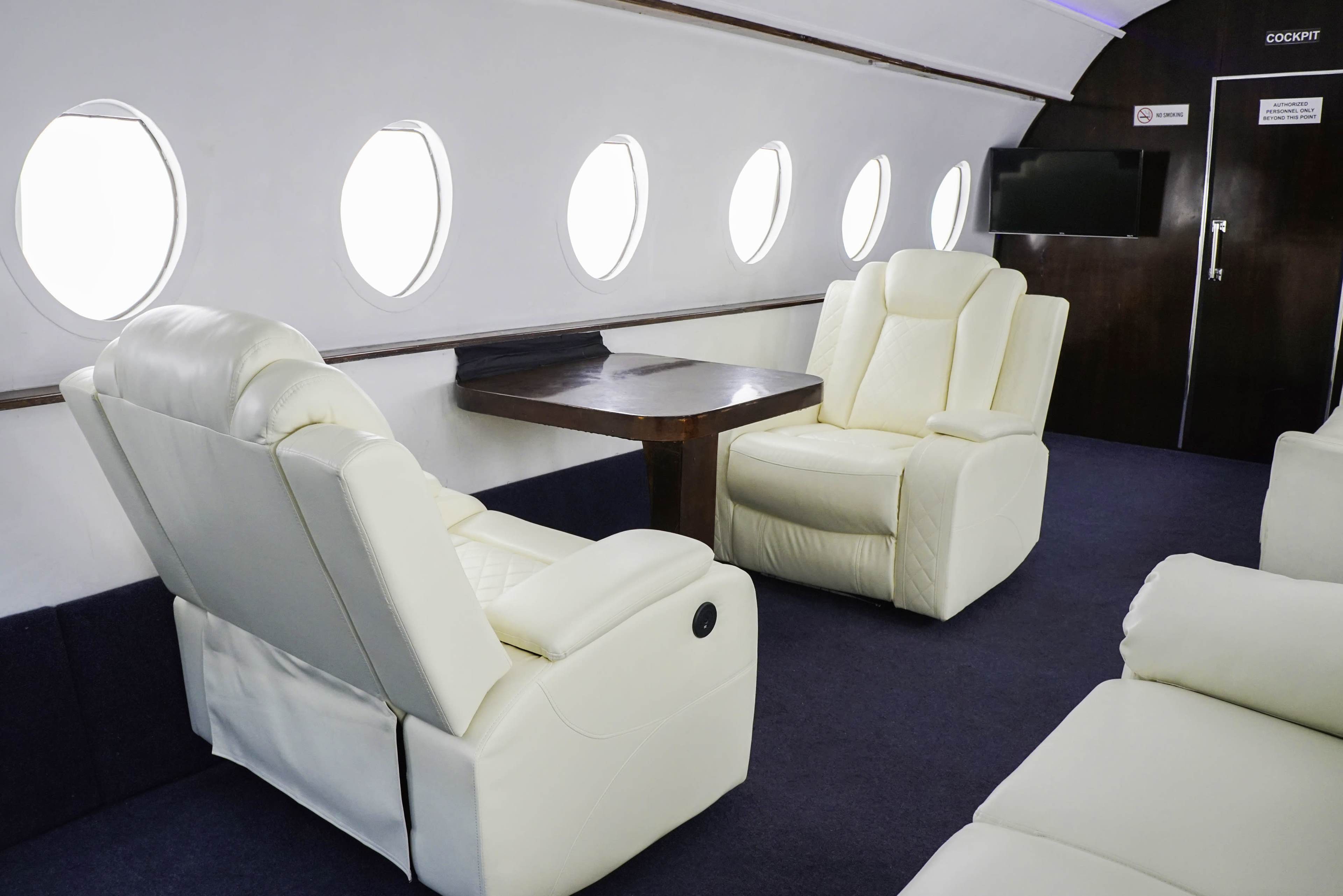 Unique Private jet Studio featured in many Magazines and music videos available for photo & video shoots with free parking - Olympic 4 Image in Boyle Heights, Los Angeles, CA