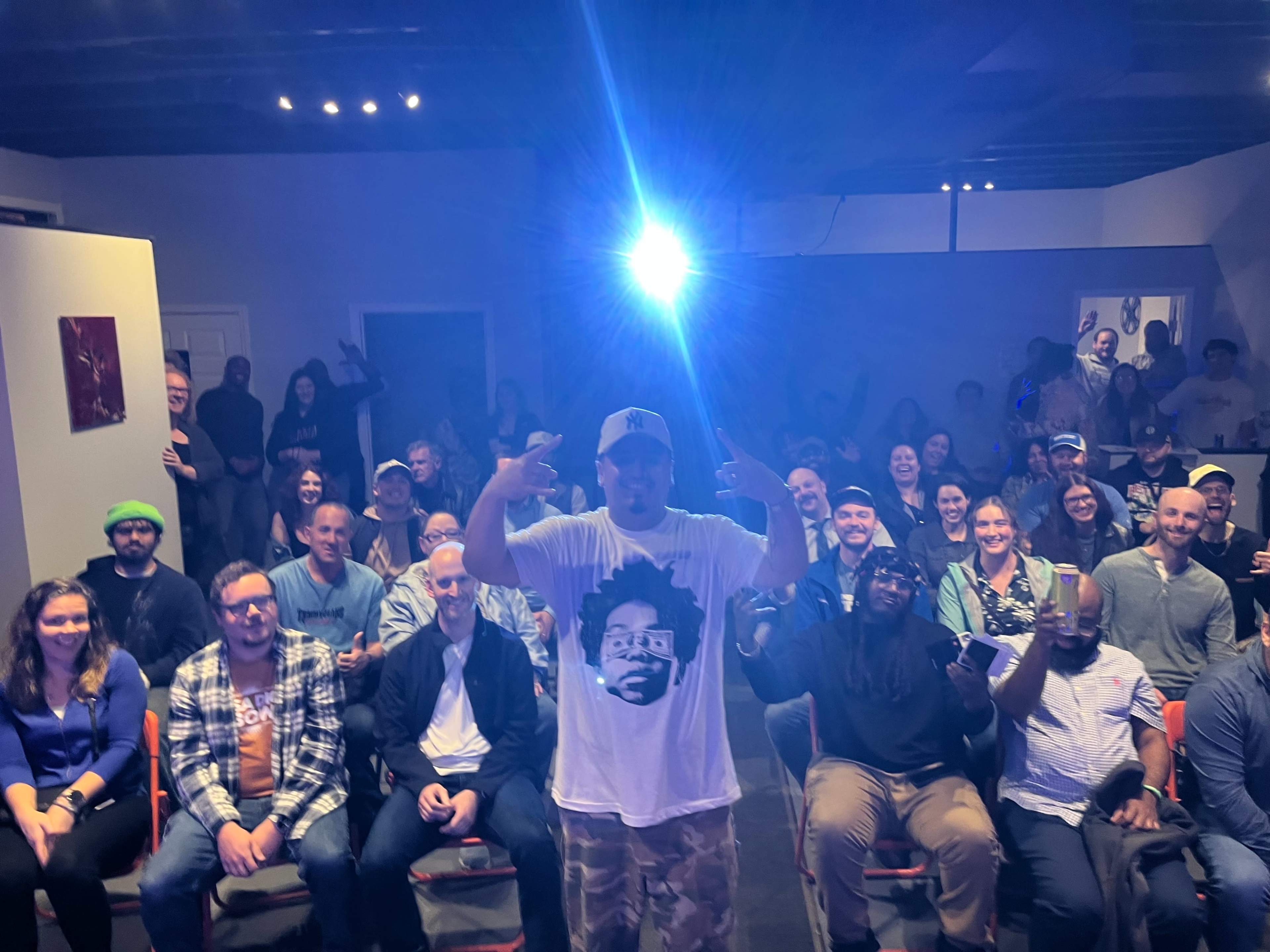 Comedy Club, Elevated creative Space,  Podcasts, music videos and film shoots welcome! Image in Monticello, Lexington, KY