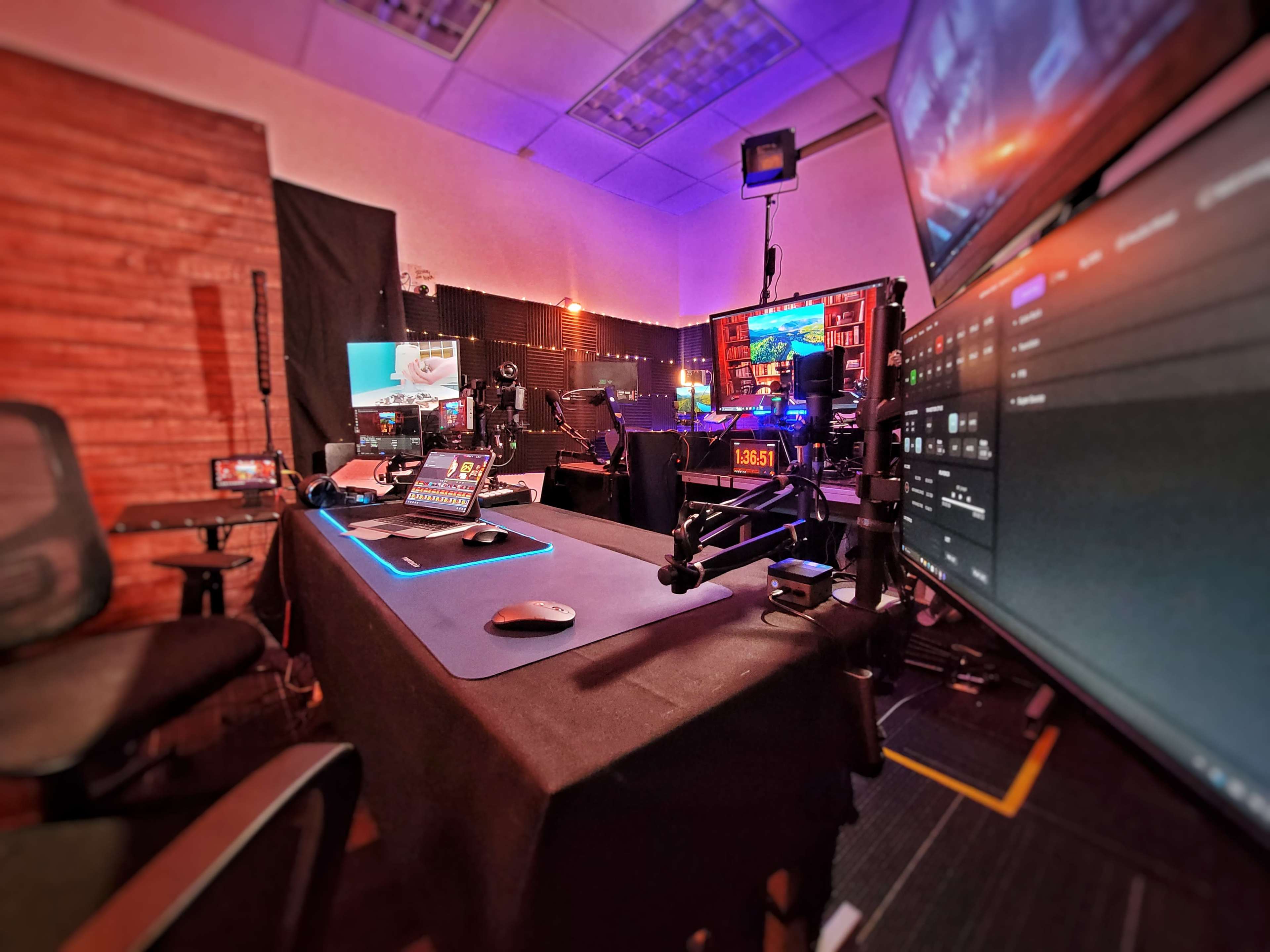 Affordable Video Podcast & Livestream Studio – Plug-and-Play Production Image in Mission Valley East, San Diego, CA