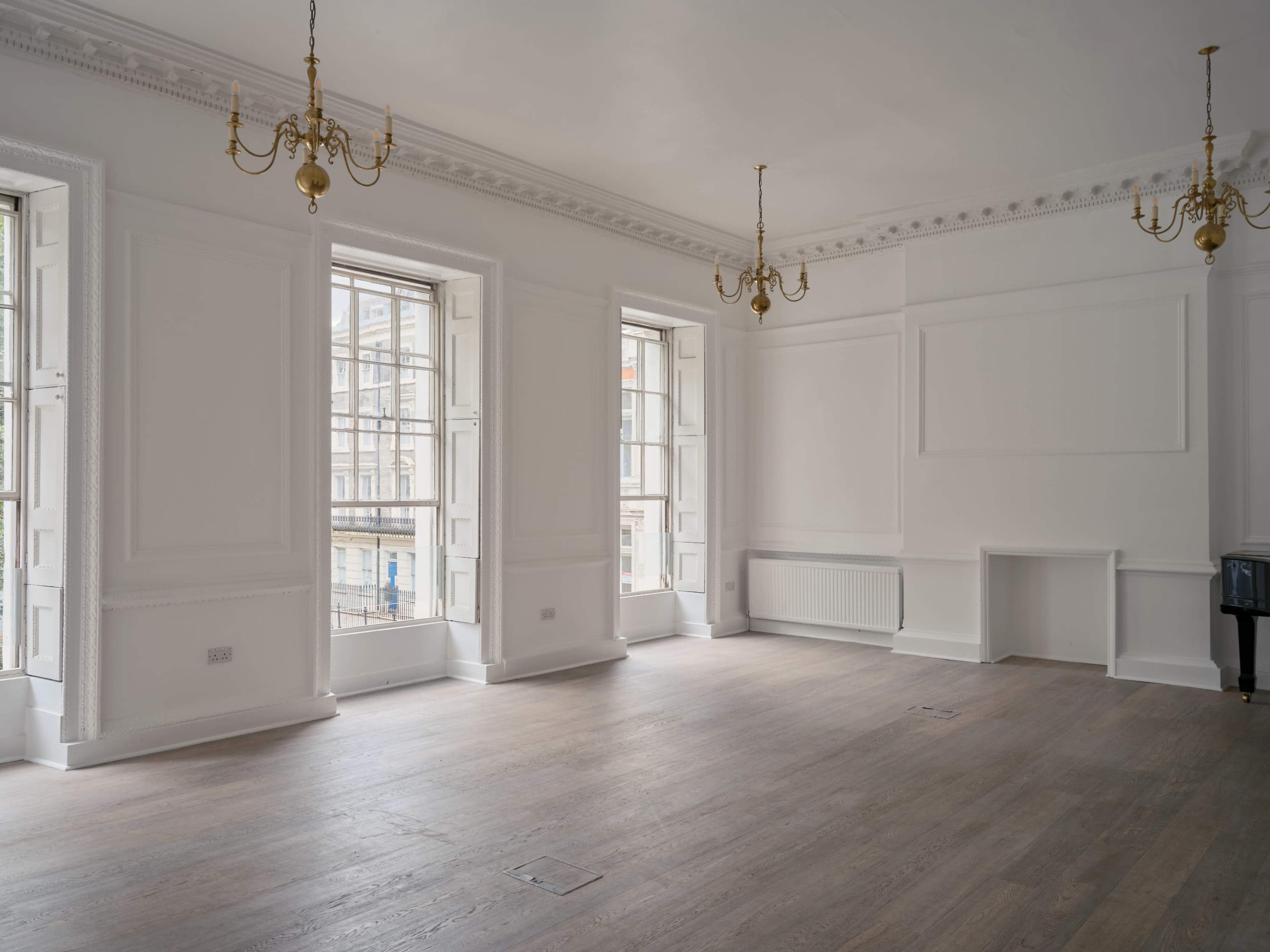 Music Room in Bloomsbury Square, Central London Image in Holborn, London, ENG