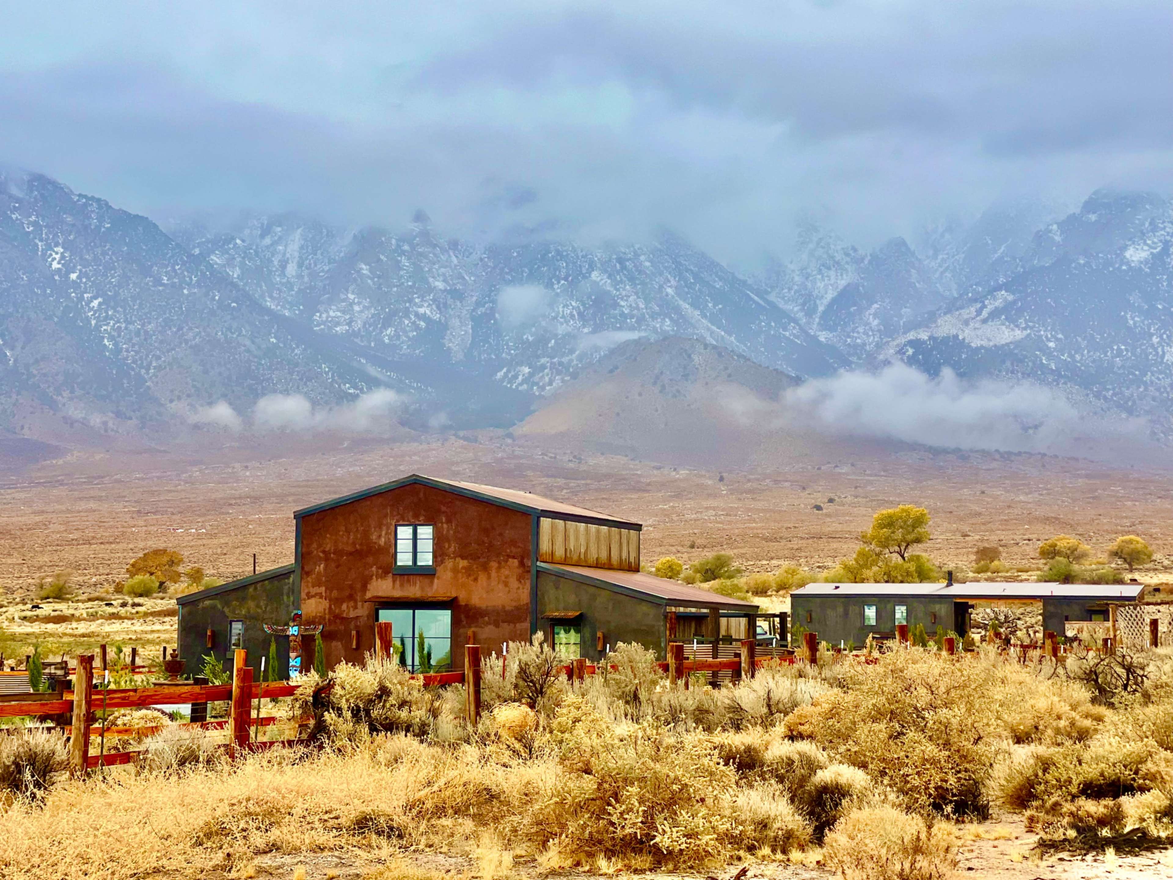 The Barn in the Eastern Sierras Image in Lone Pine, Lone Pine, CA