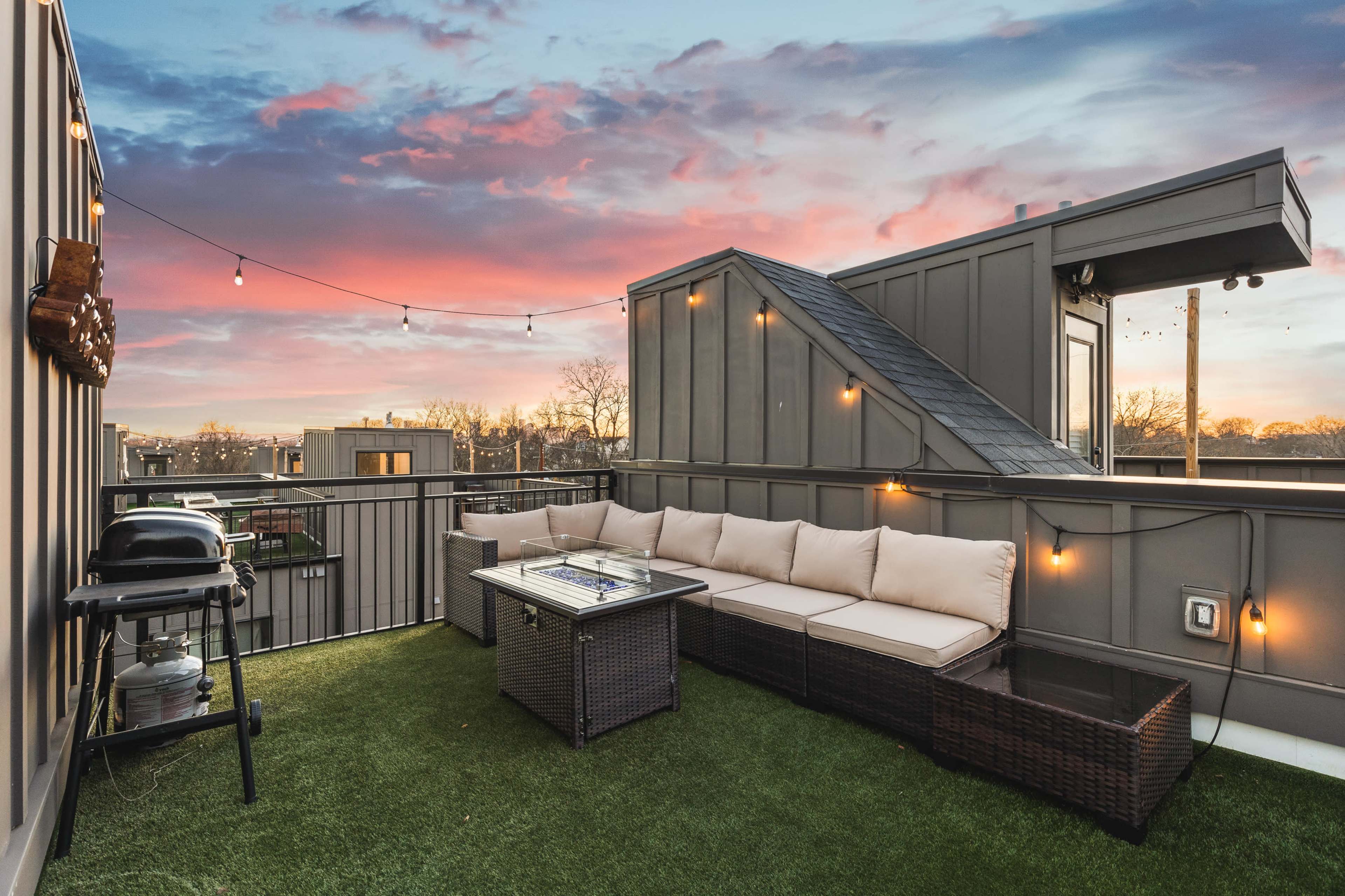 Rooftop Deck, Patio & Garage - Walk to Restaurants Image in East Nashville, Nashville, TN