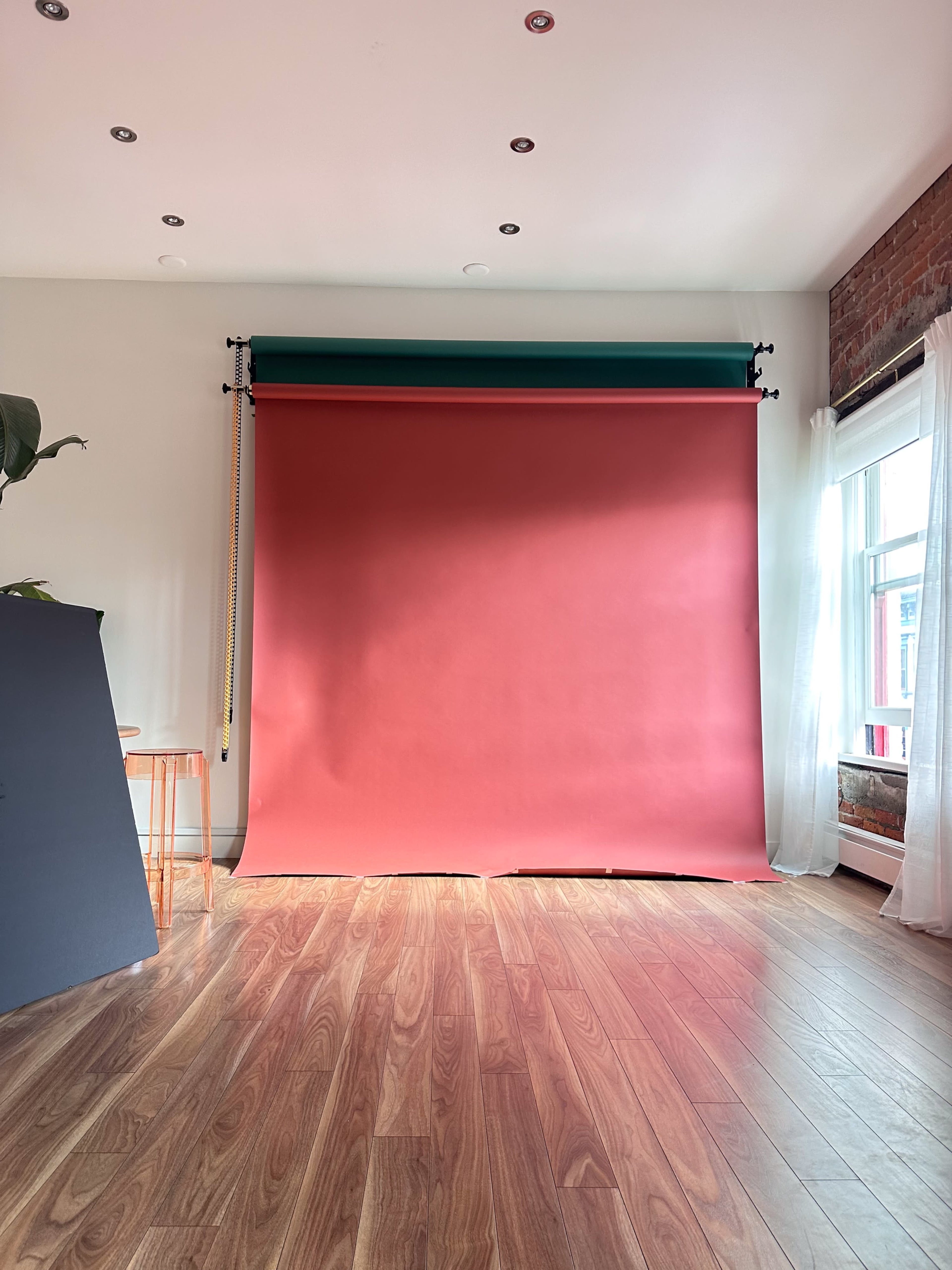 Exposed brick photography studio Image in Downtown, Victoria, BC