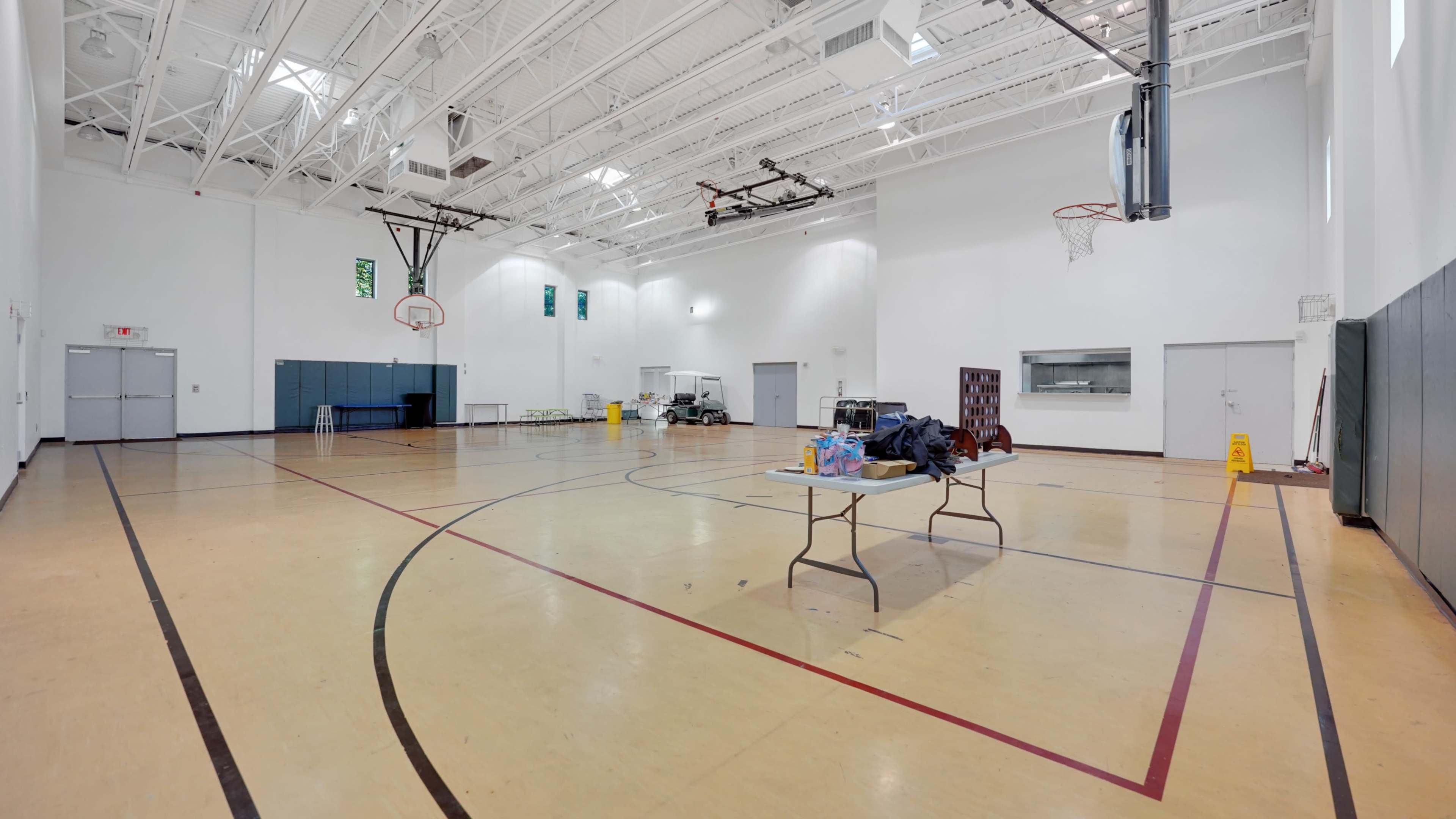 Spacious Miami Gym with High Ceilings and Multi-Purpose Court Image in Little River, Miami, FL