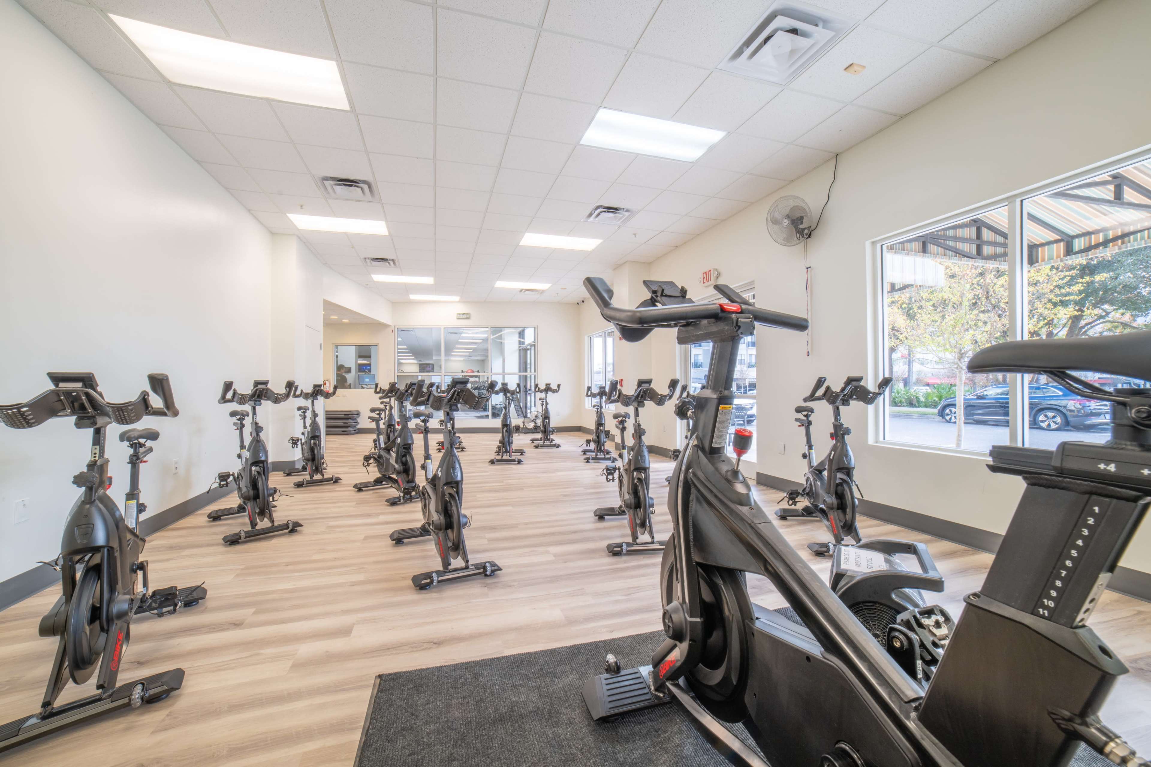 Modern Gym Studio and Bike Room Image in Alafaya, Orlando, FL
