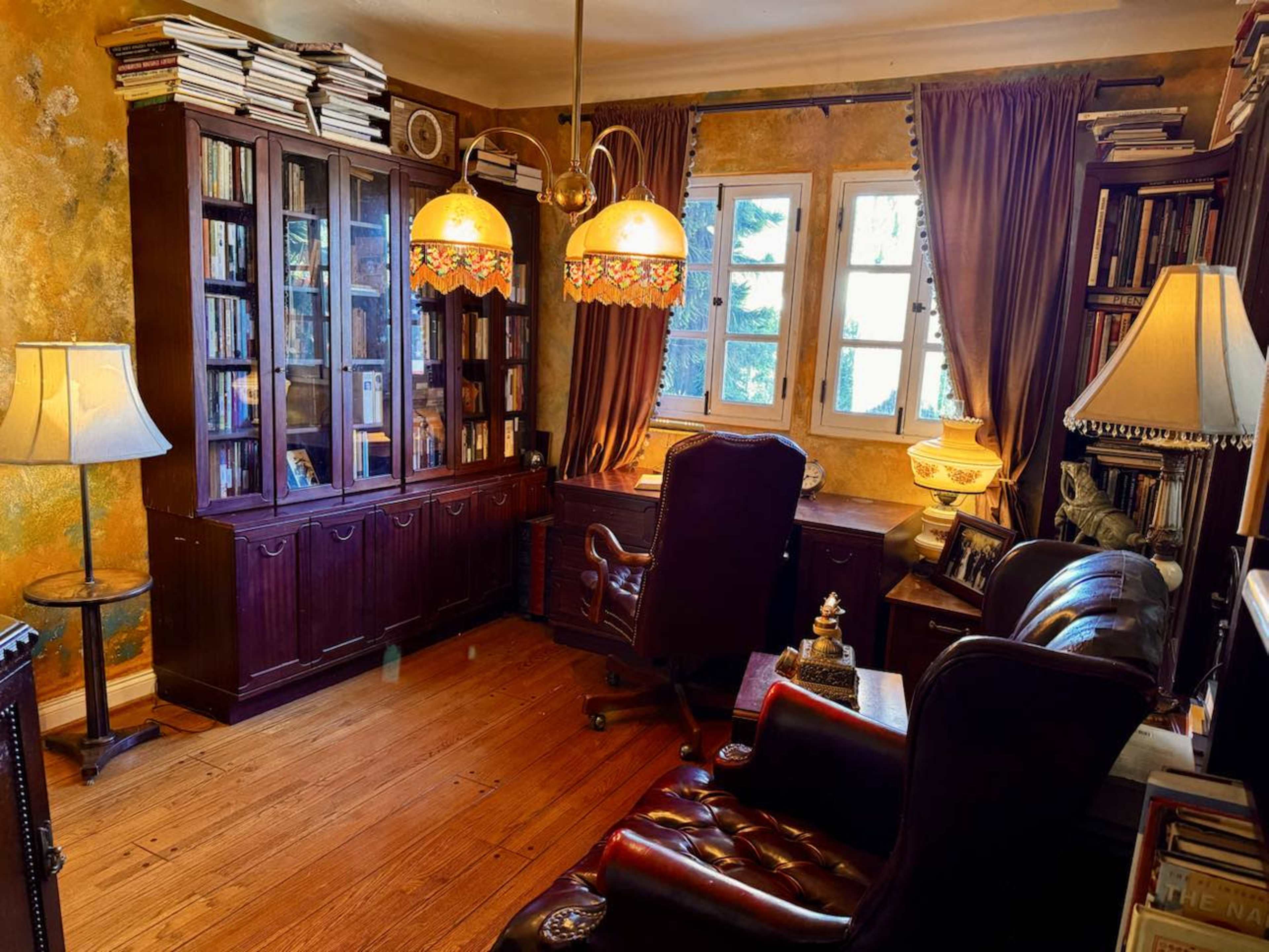 Scenic Spanish-Style Home with Expansive Yards, Sunroom, Citrus Orchard & Storybook Cottage Image in Glenwood, Glendale, CA