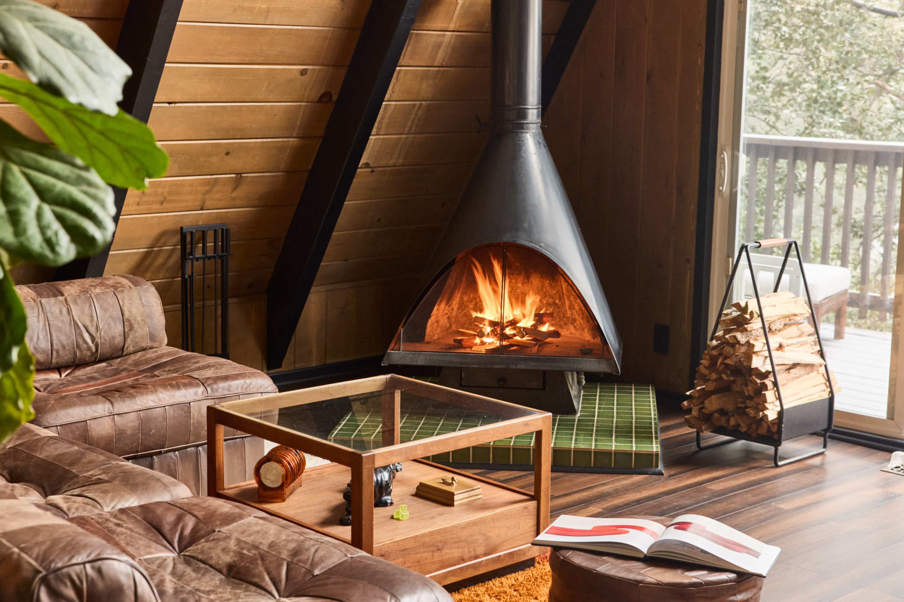 Mid-Century Curated 1970s A-Frame Image in Lake Arrowhead, Lake Arrowhead, CA