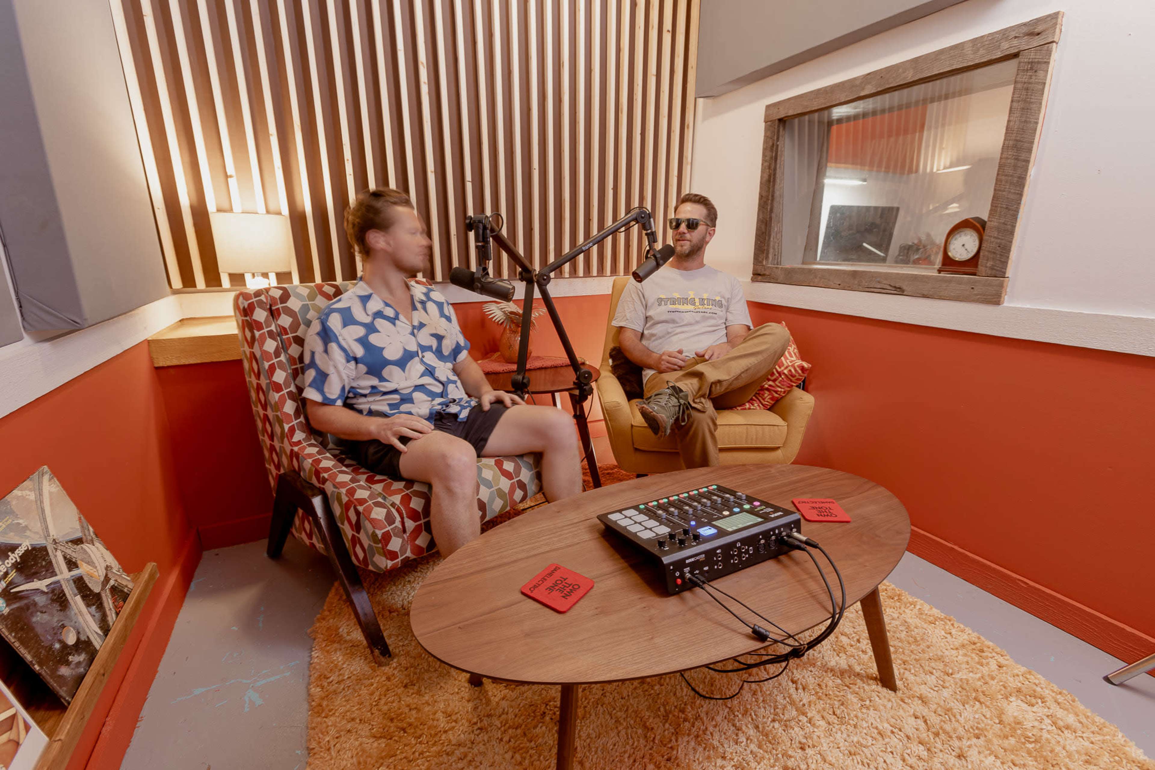 Music Row Podcast Studio and Vocal Room - The Hideout Image in Edgehill, Nashville, TN