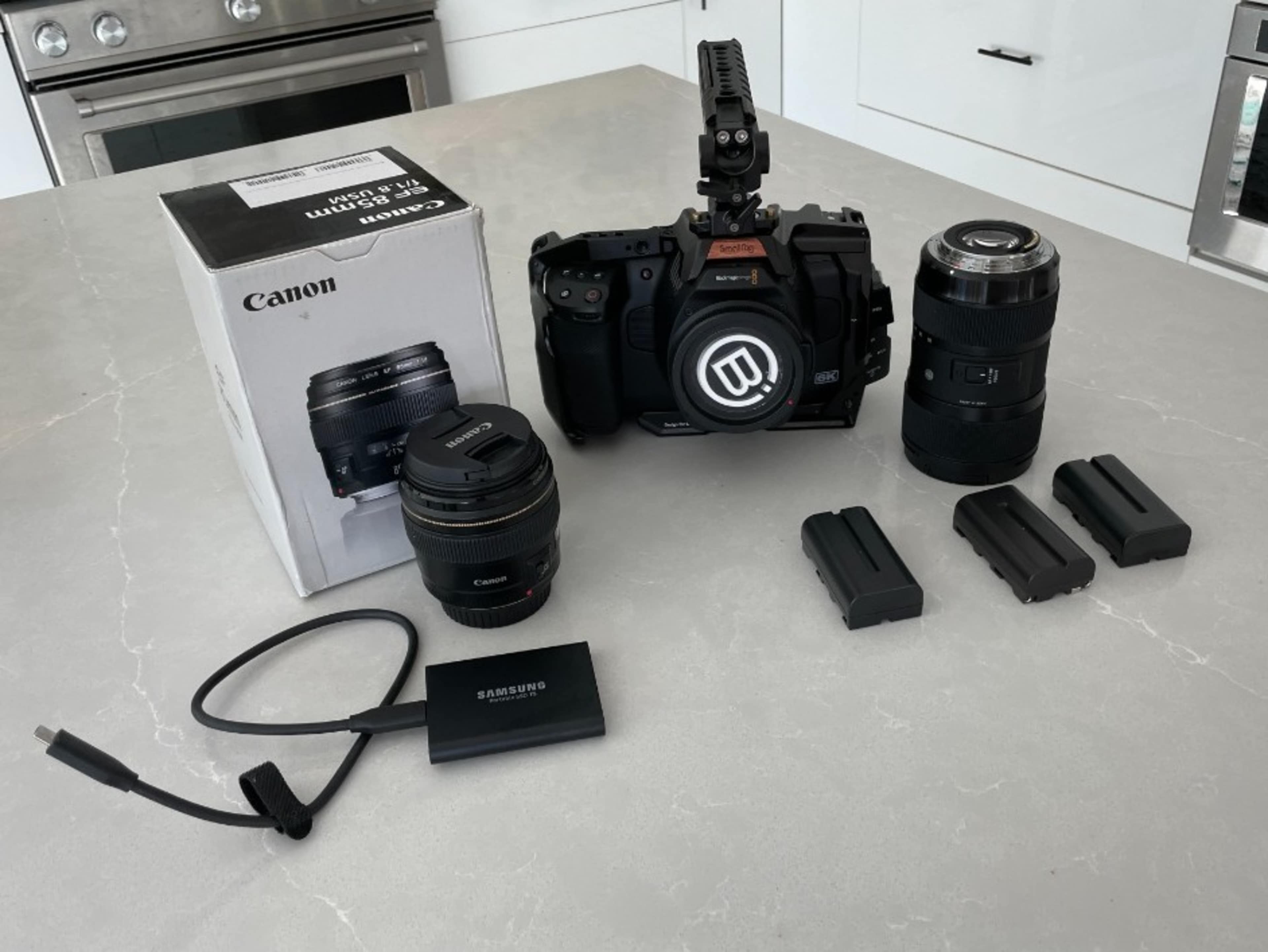 Blackmagic Pocket 6k Pro - READY TO SHOOT bundle