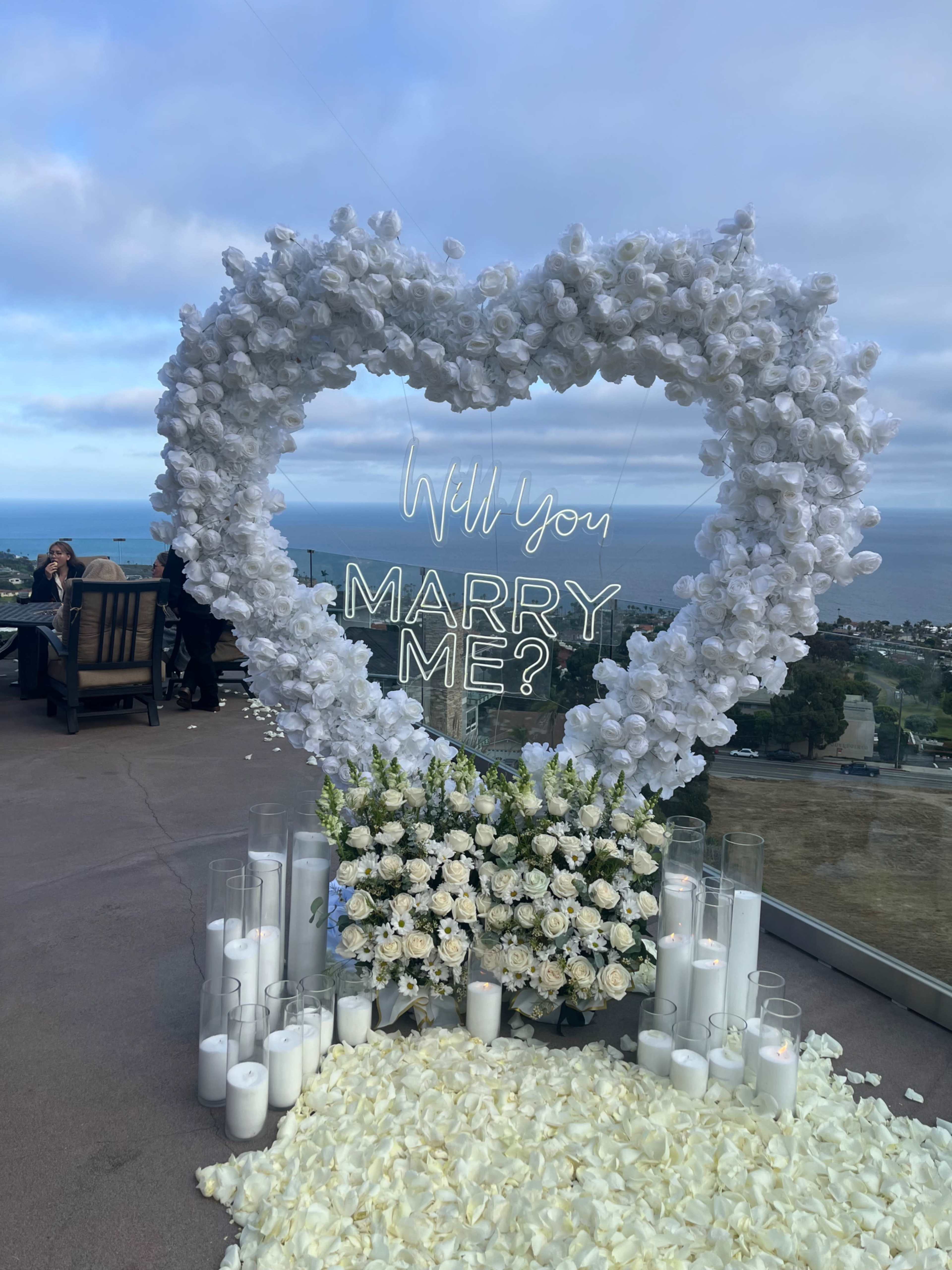 Spectacular Ocean View Patio/Proposal Site Image in San Pedro, San Pedro, CA