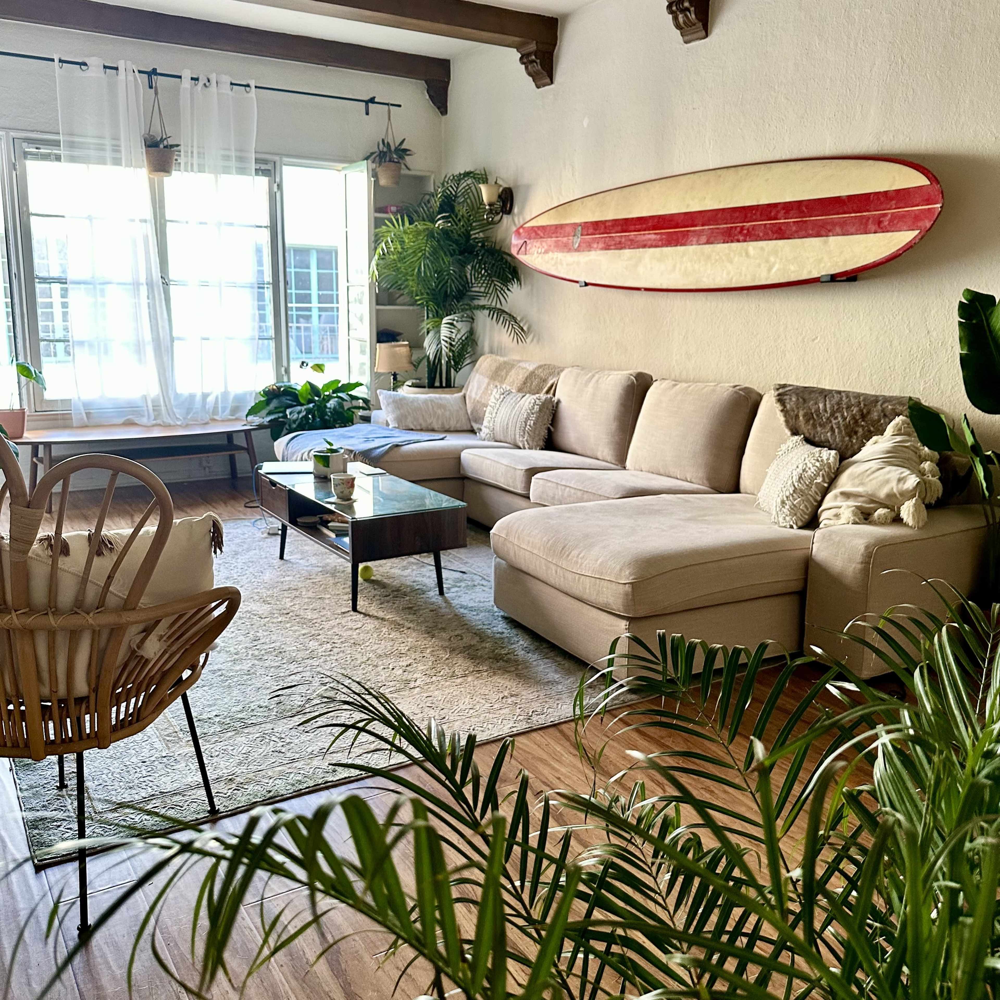 Boho Vintage Spanish Revival 1920s Apartment Image in Central LA, Los Angeles, CA