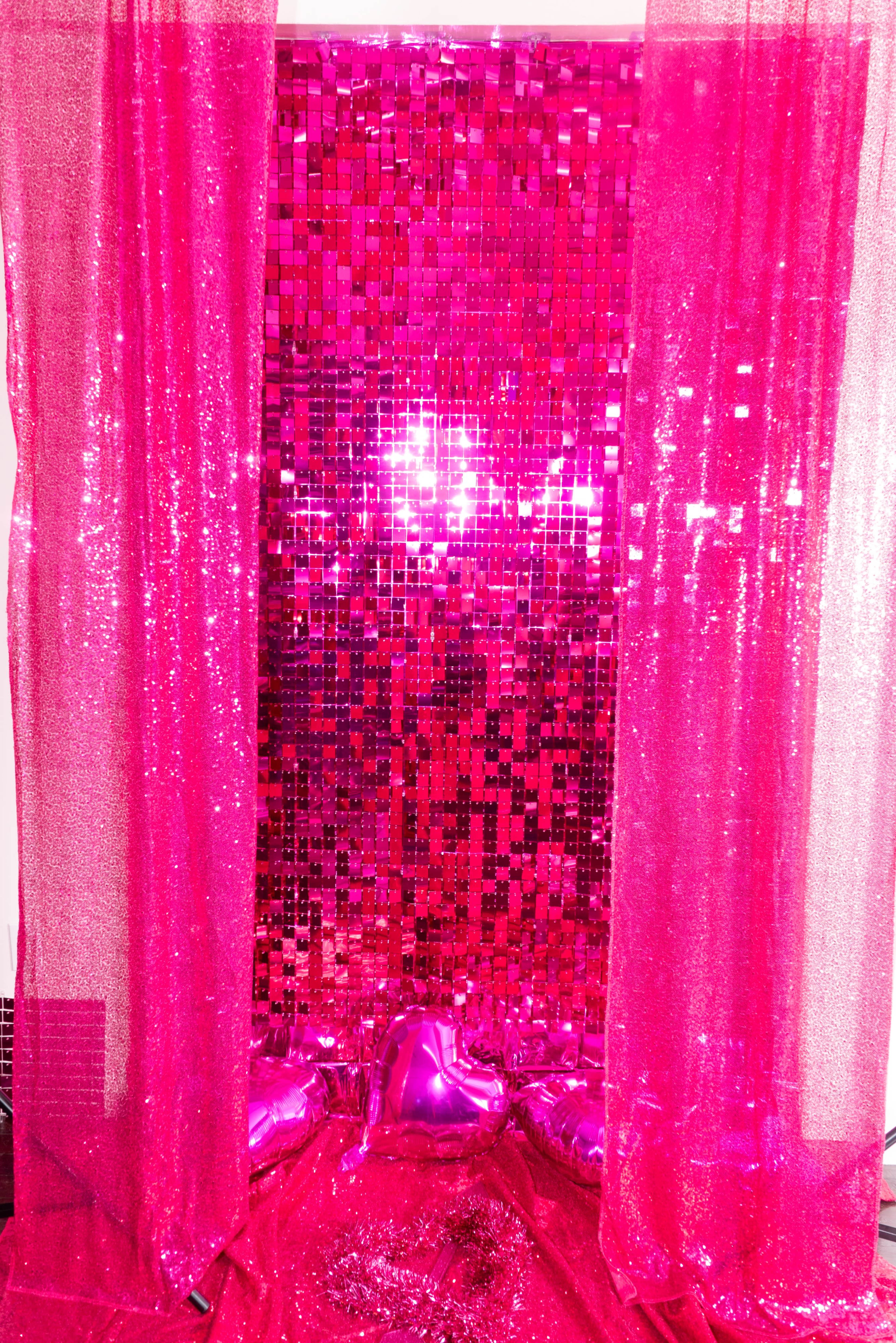 Hollywood Studio with three Valentine's Day Themed Sets, Pink and Red Image in Hollywood, Los Angeles, CA