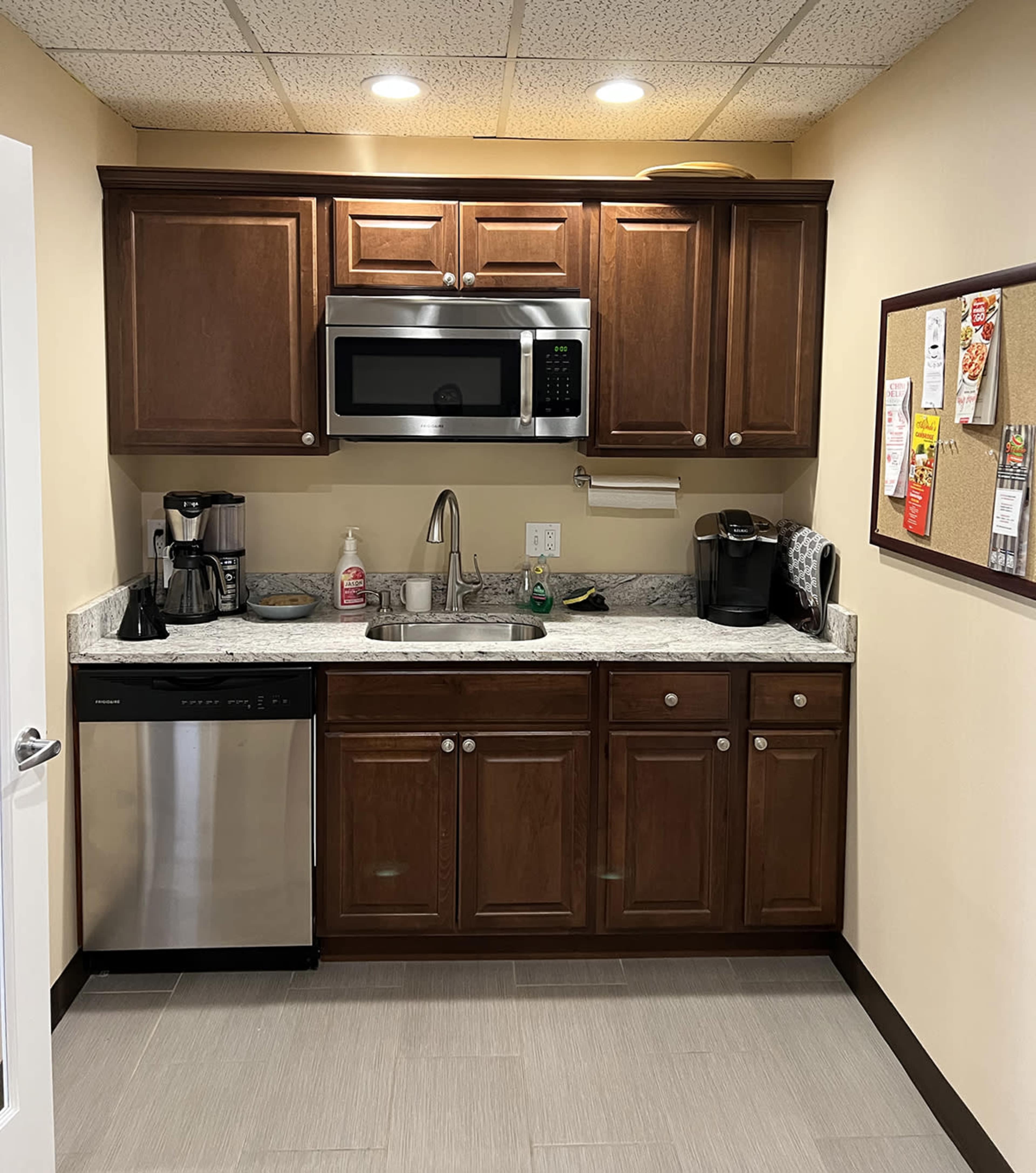 Meeting Room/Board Room & Kitchen Image in Wellington-Harrington, Cambridge, MA