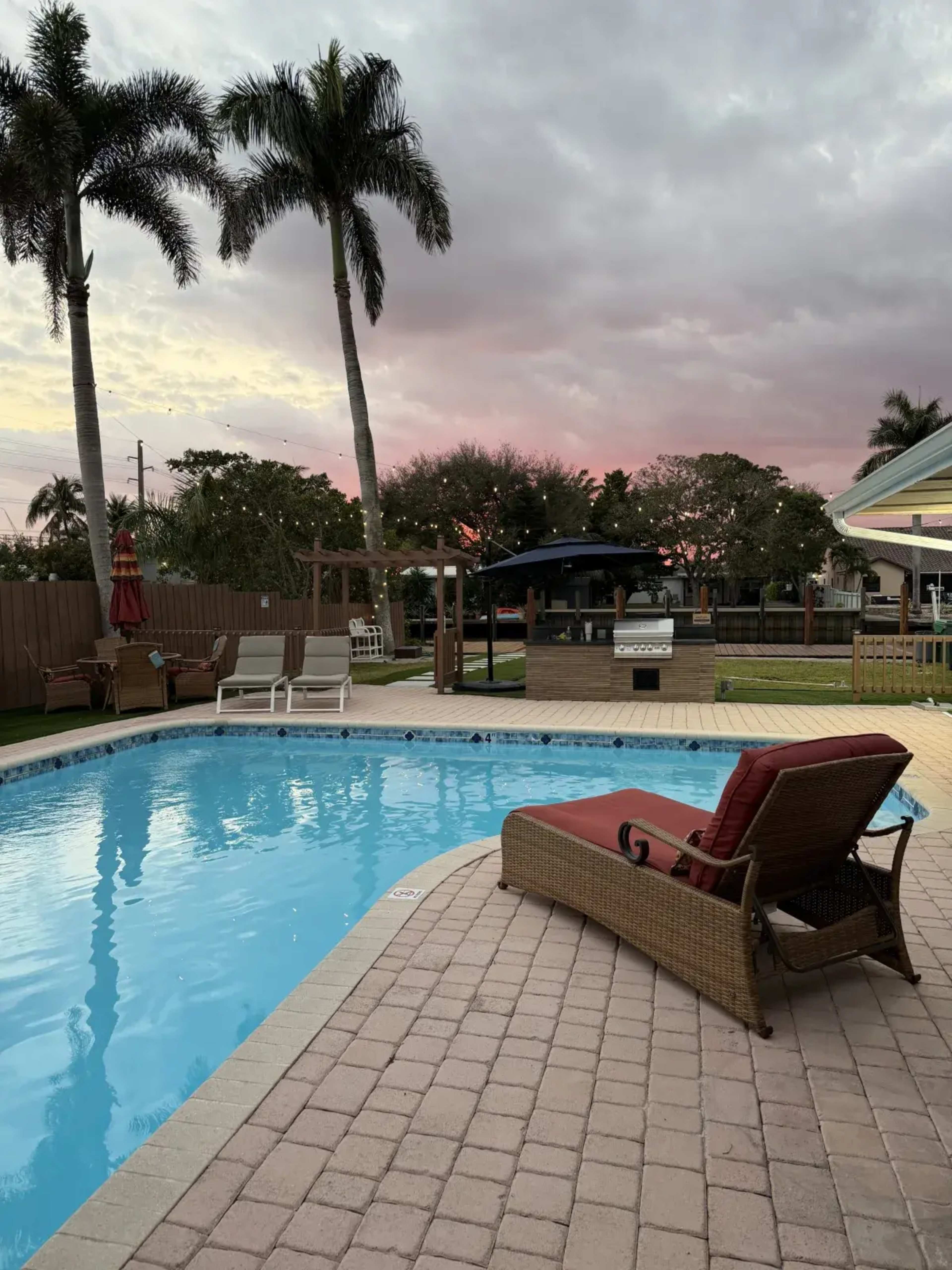 Luxury Waterfront Backyard Oasis with Pool – Private Event & Party Space in Fort Lauderdale Image in Dania Beach, Fort Lauderdale, FL