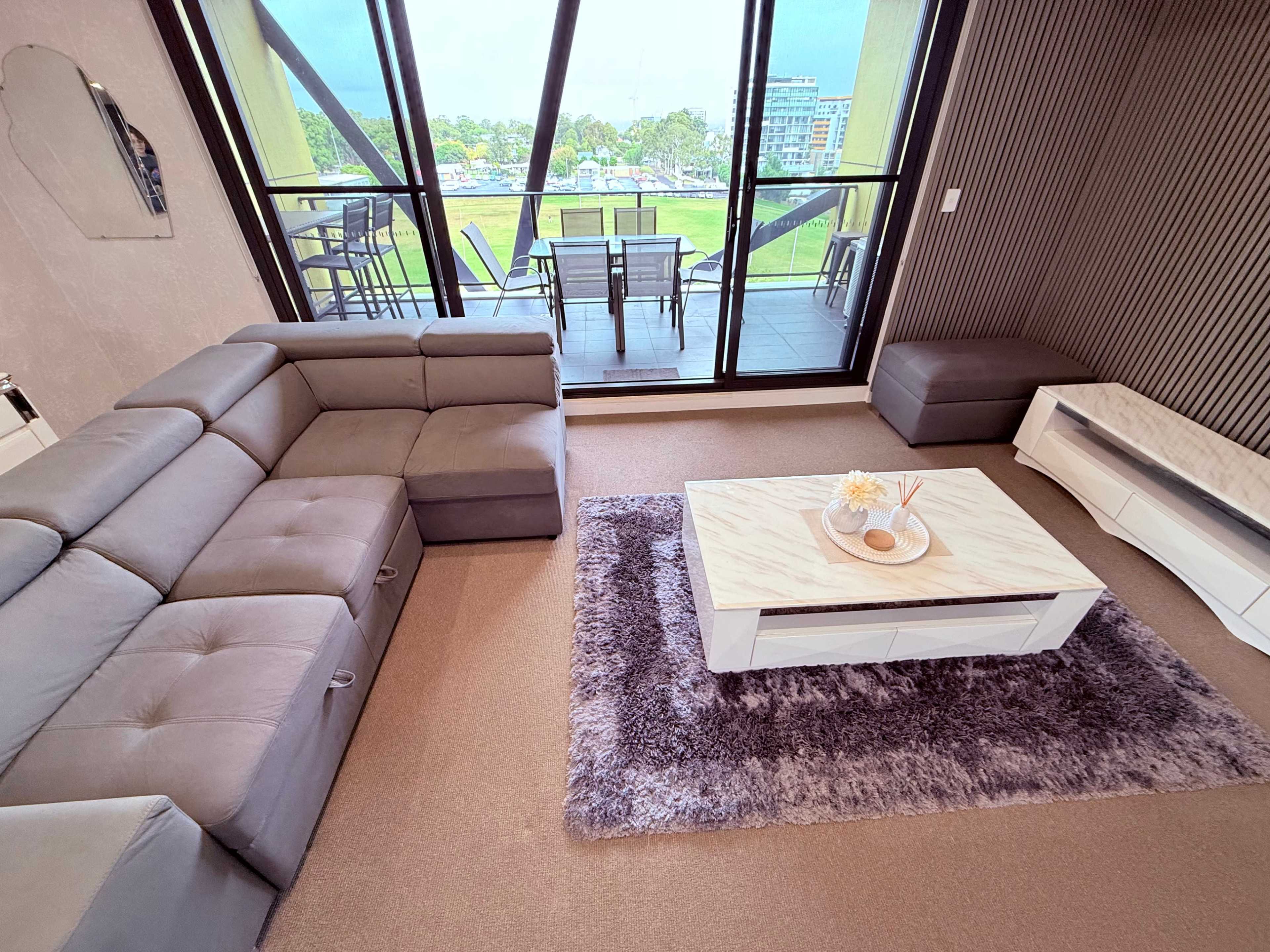 Light-Filled Contemporary Apartment with Balcony Image in Campbelltown, Campbelltown, NSW