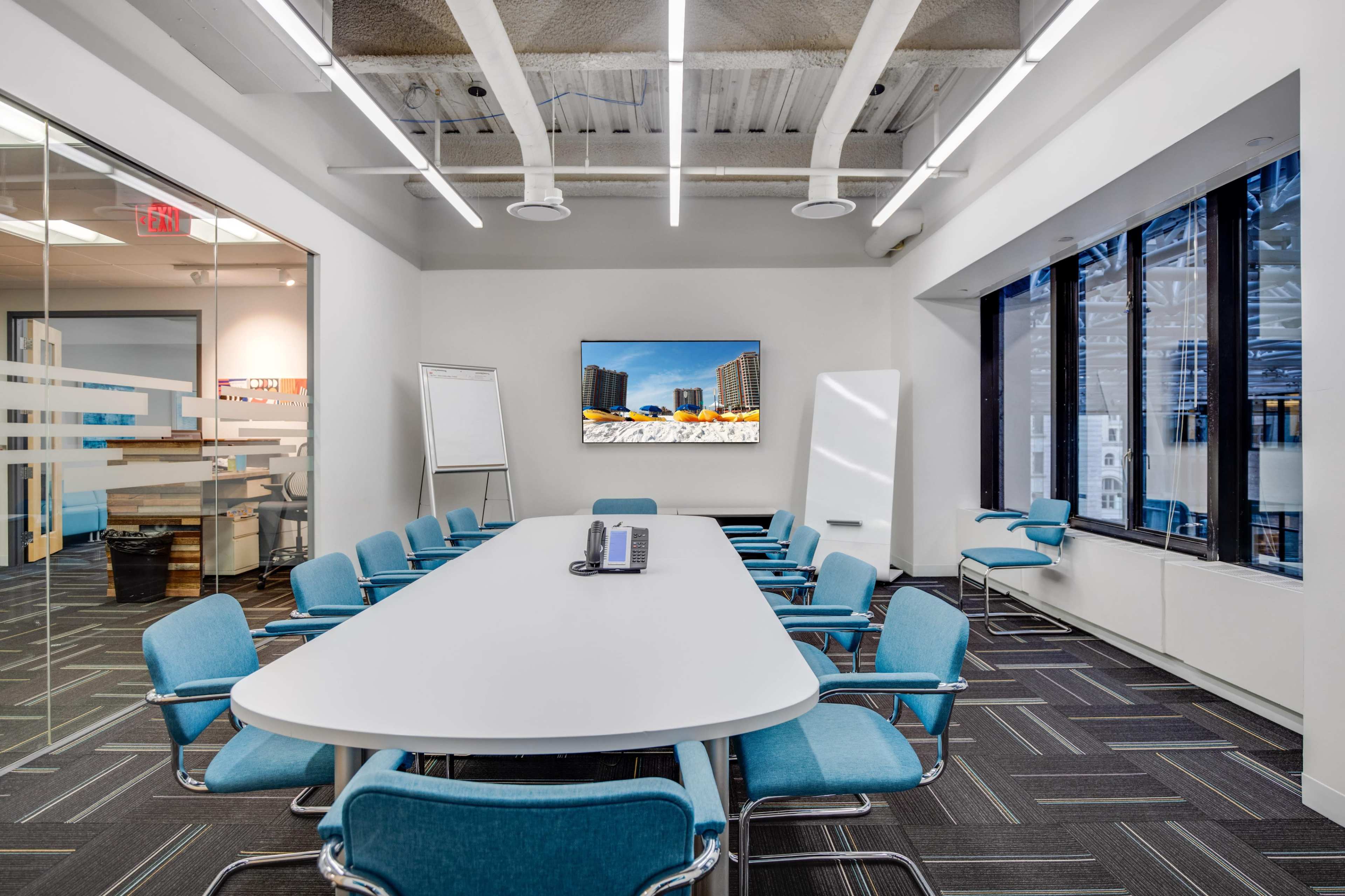 Financial District Executive Boardroom Image in Downtown, Boston, MA