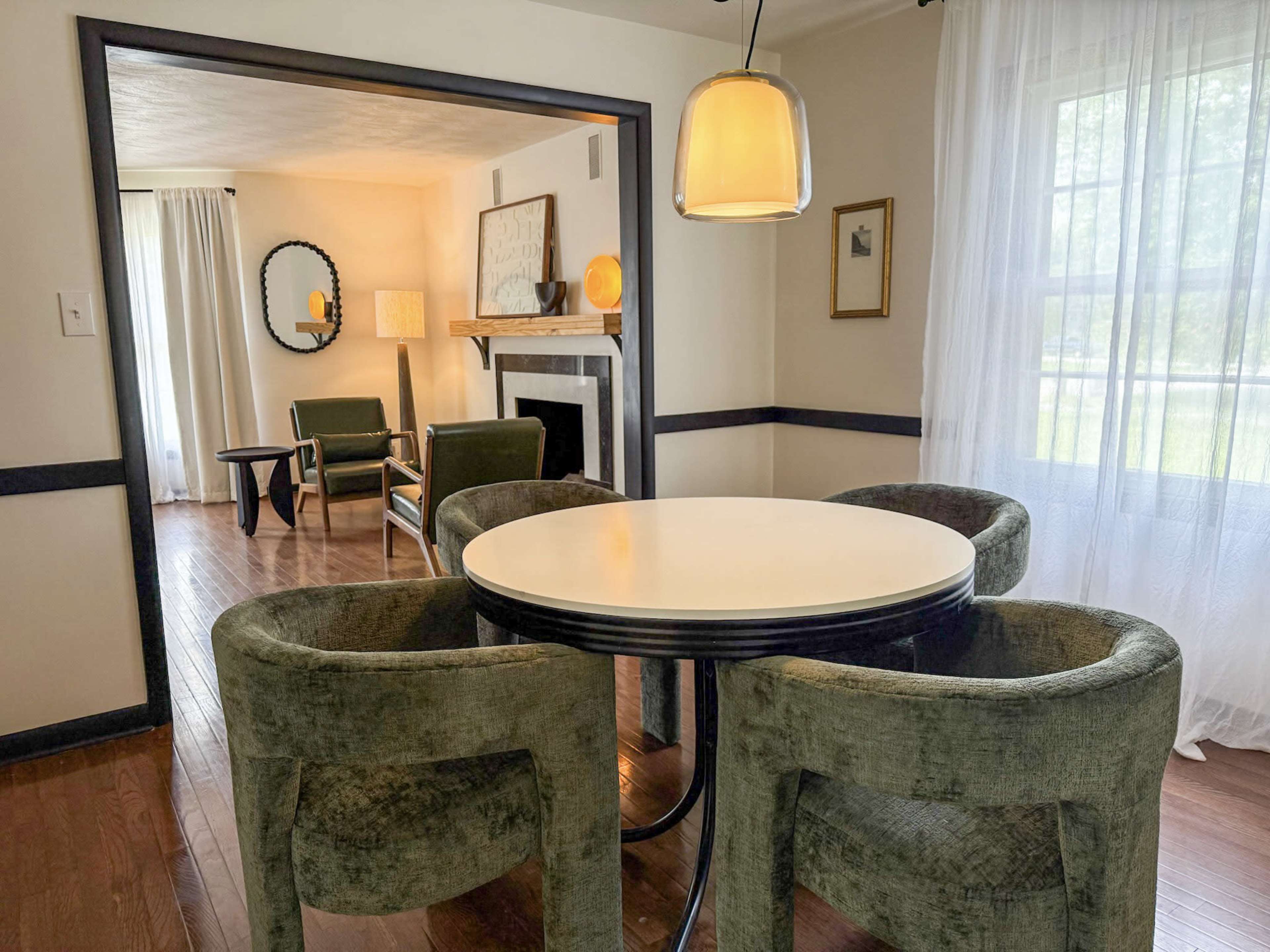 Modern 1950's Home Designed to Linger & Create Image in Forest Manor, Indianapolis, IN