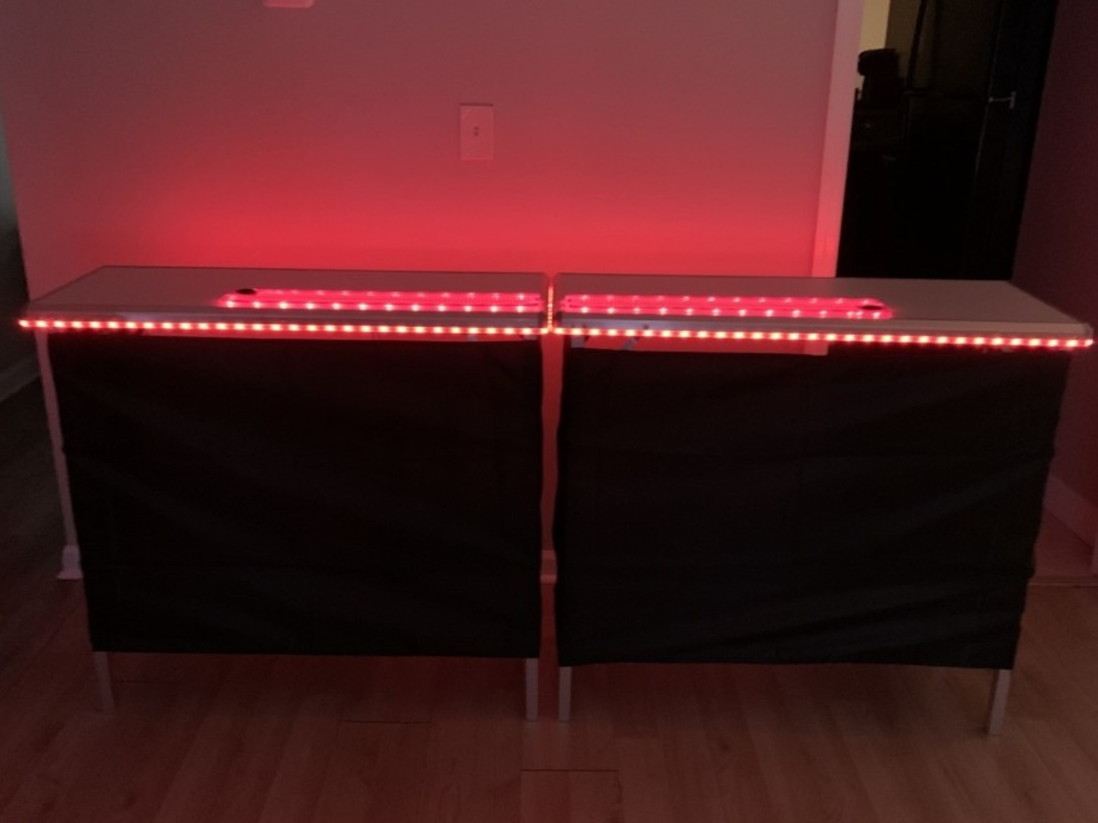 LED Multi-Color Table Set