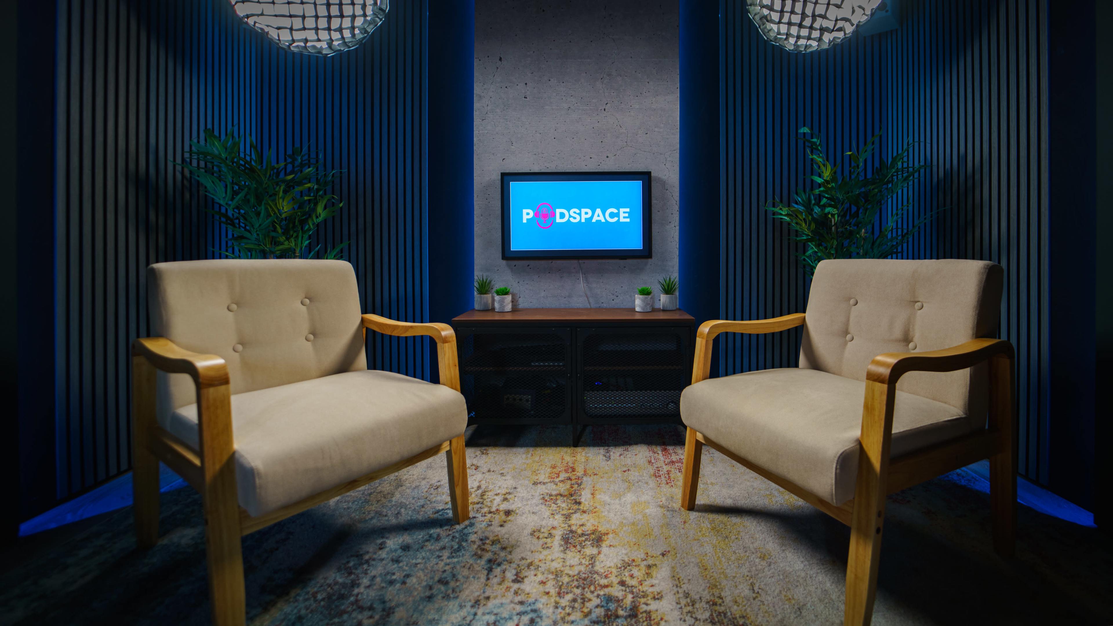 Podspace Bedford - Video Podcast Studio Image in Cardington, Bedford, ENG