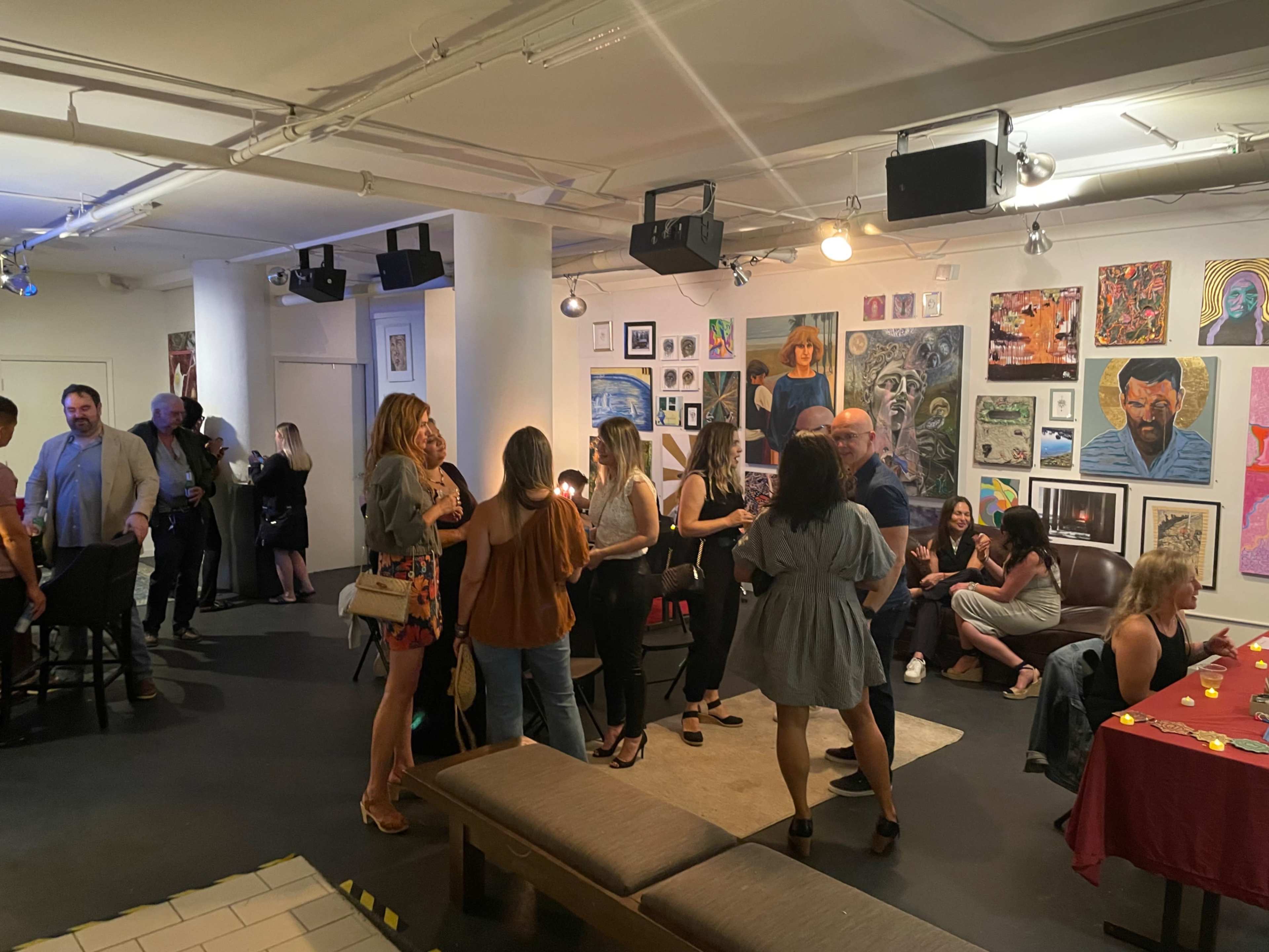 European Industrial Style Art Gallery Image in Downtown San Diego, San Diego, CA