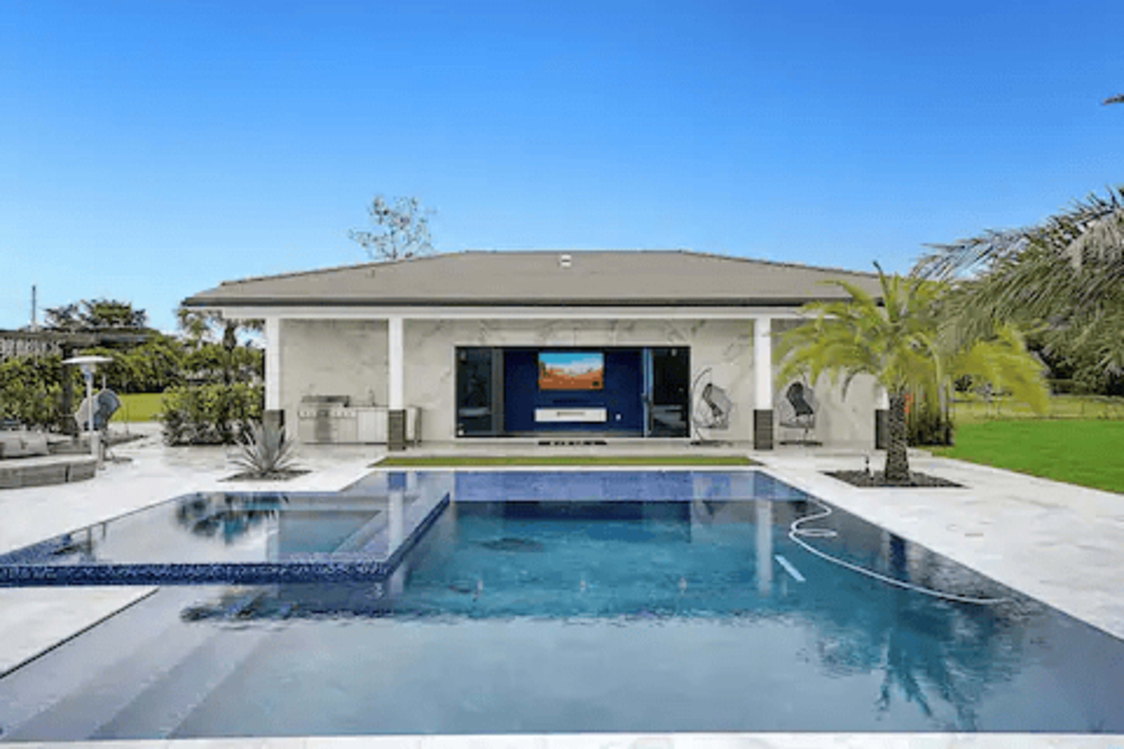 Exclusive Fort Lauderdale Luxury Backyard Oasis Image in Plantation, Plantation, FL