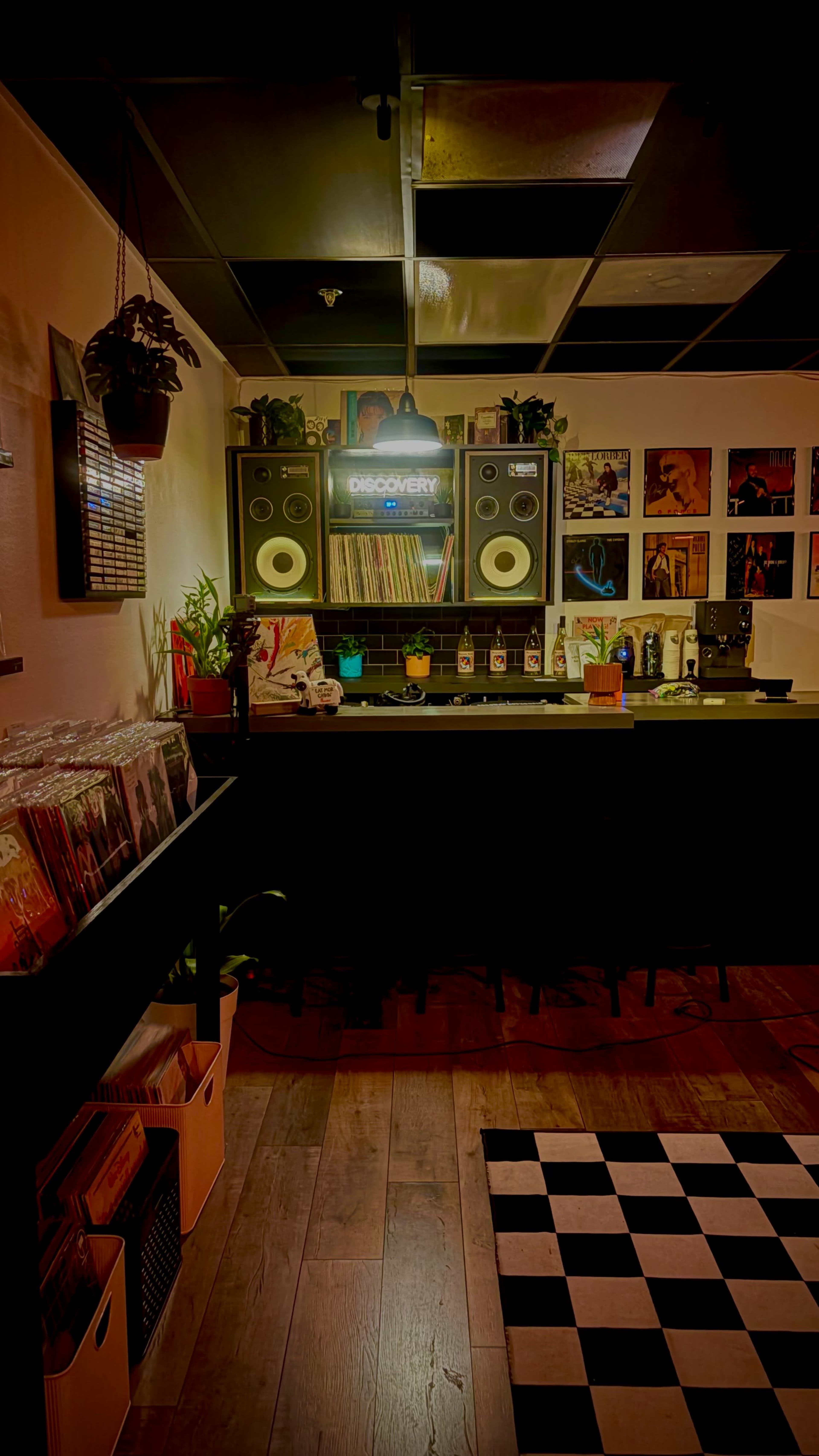 Intimate Record Store Hi-Fi Lounge Like Space Image in Temecula, Temecula, CA