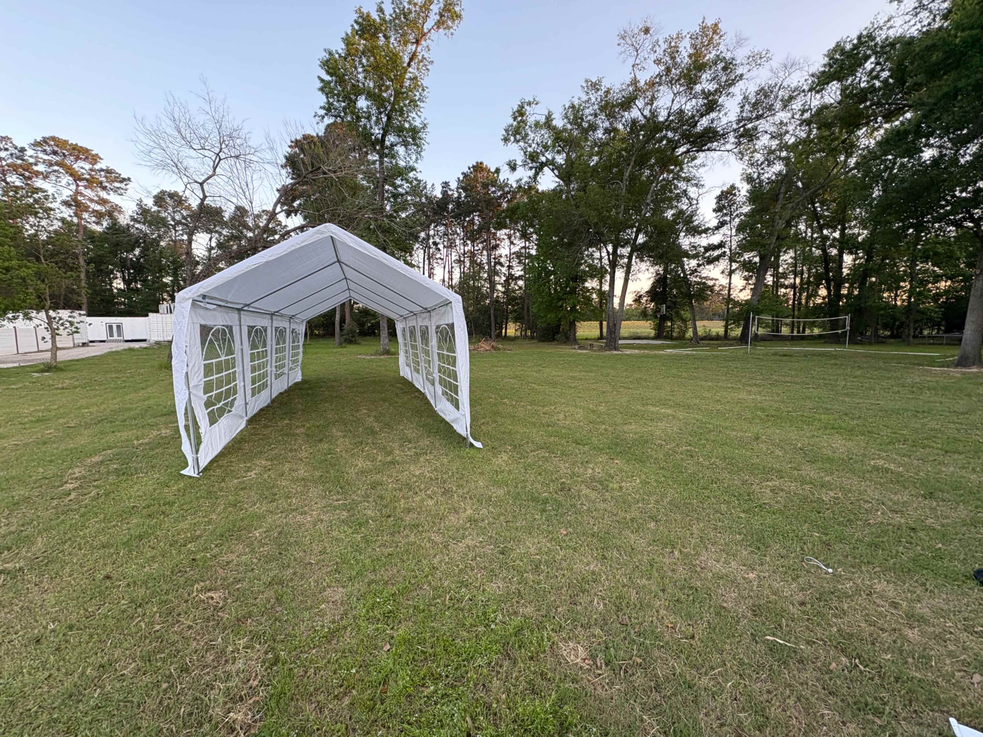 backyard at Pineda's house Image in Spring, Spring, TX