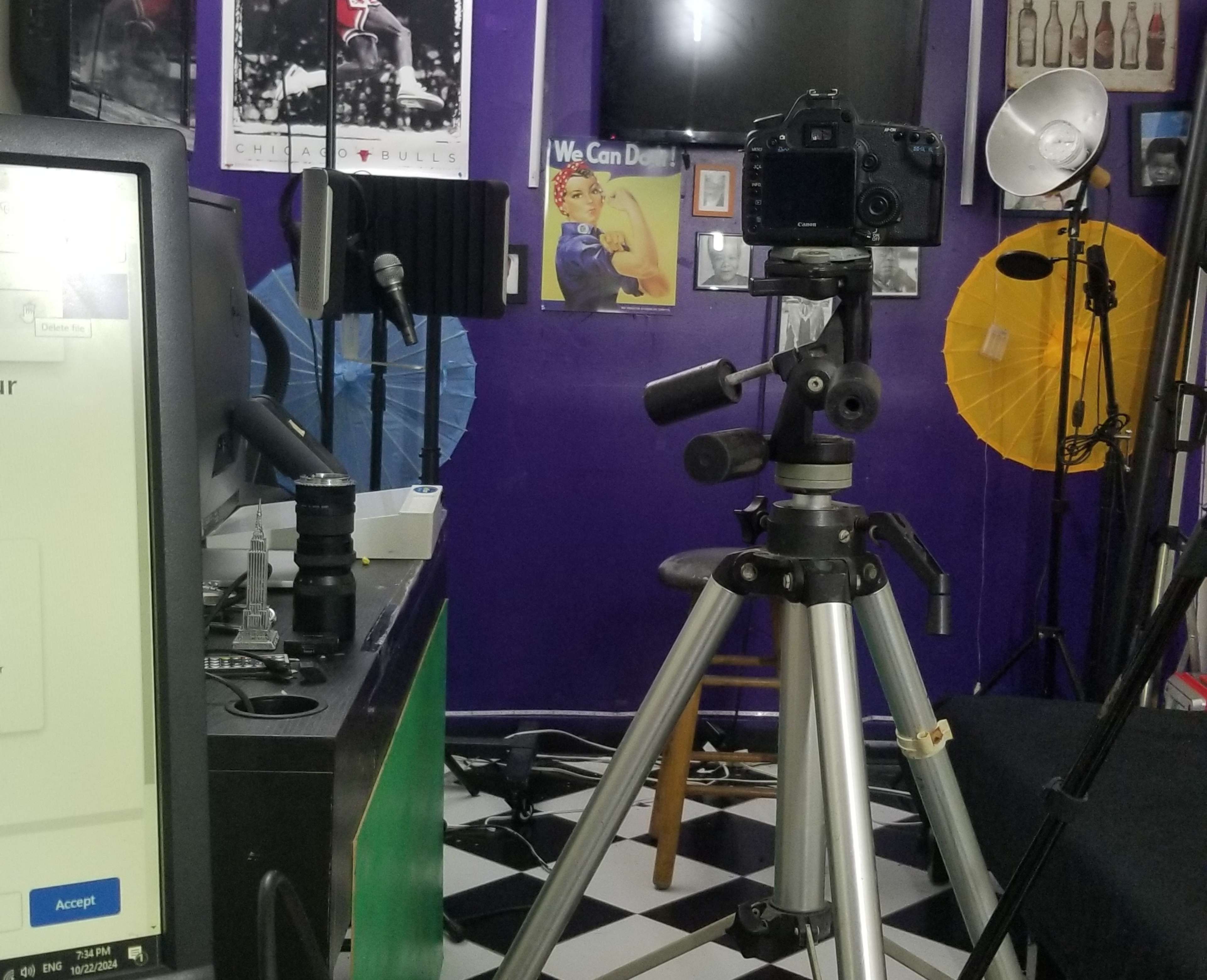 Video Production Studio Podcast or Green Screen Image in Harlem, New York, NY