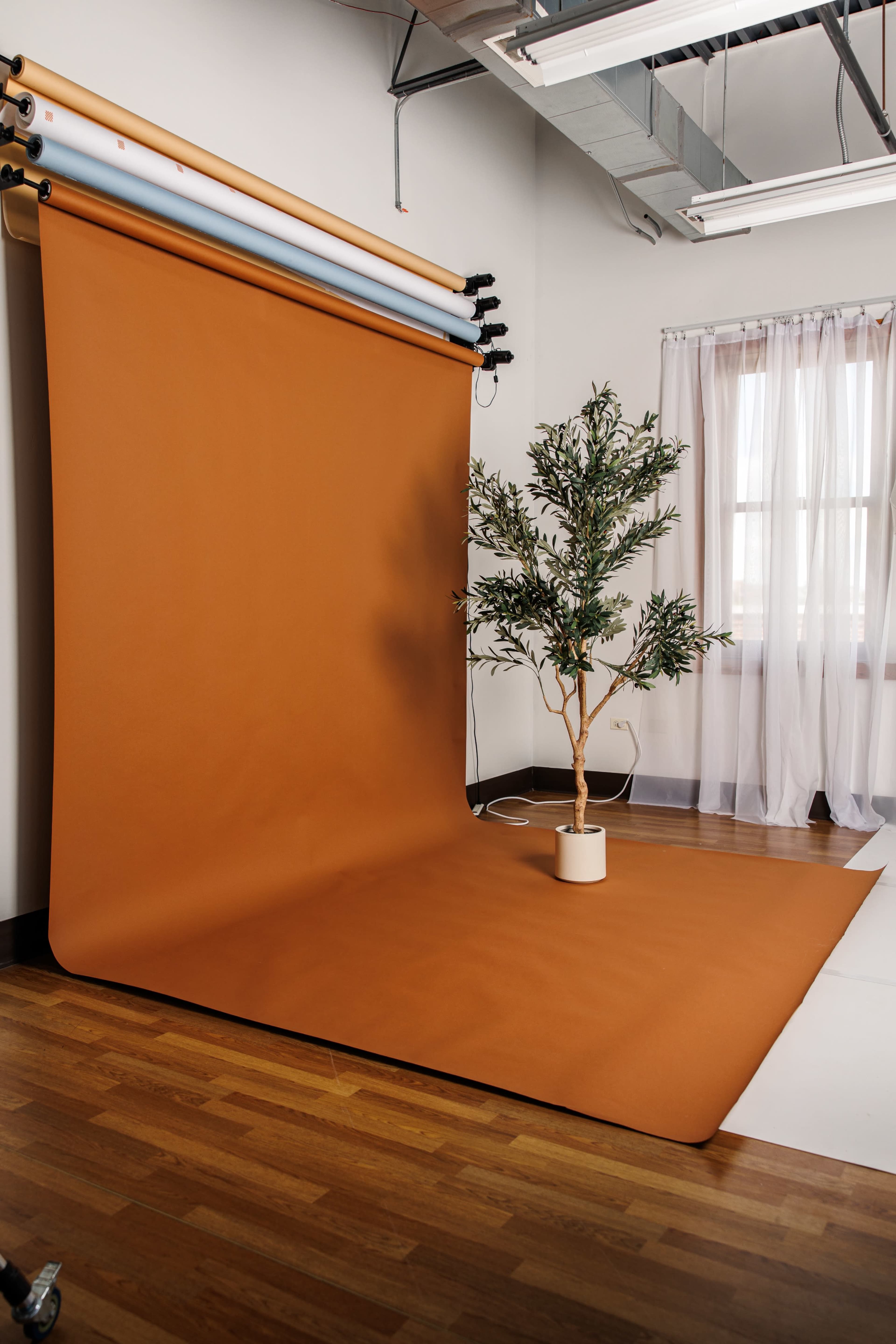 Natural light Loft Studio with Large Windows for Photography & Content Image in St. Charles Township, South Elgin, IL