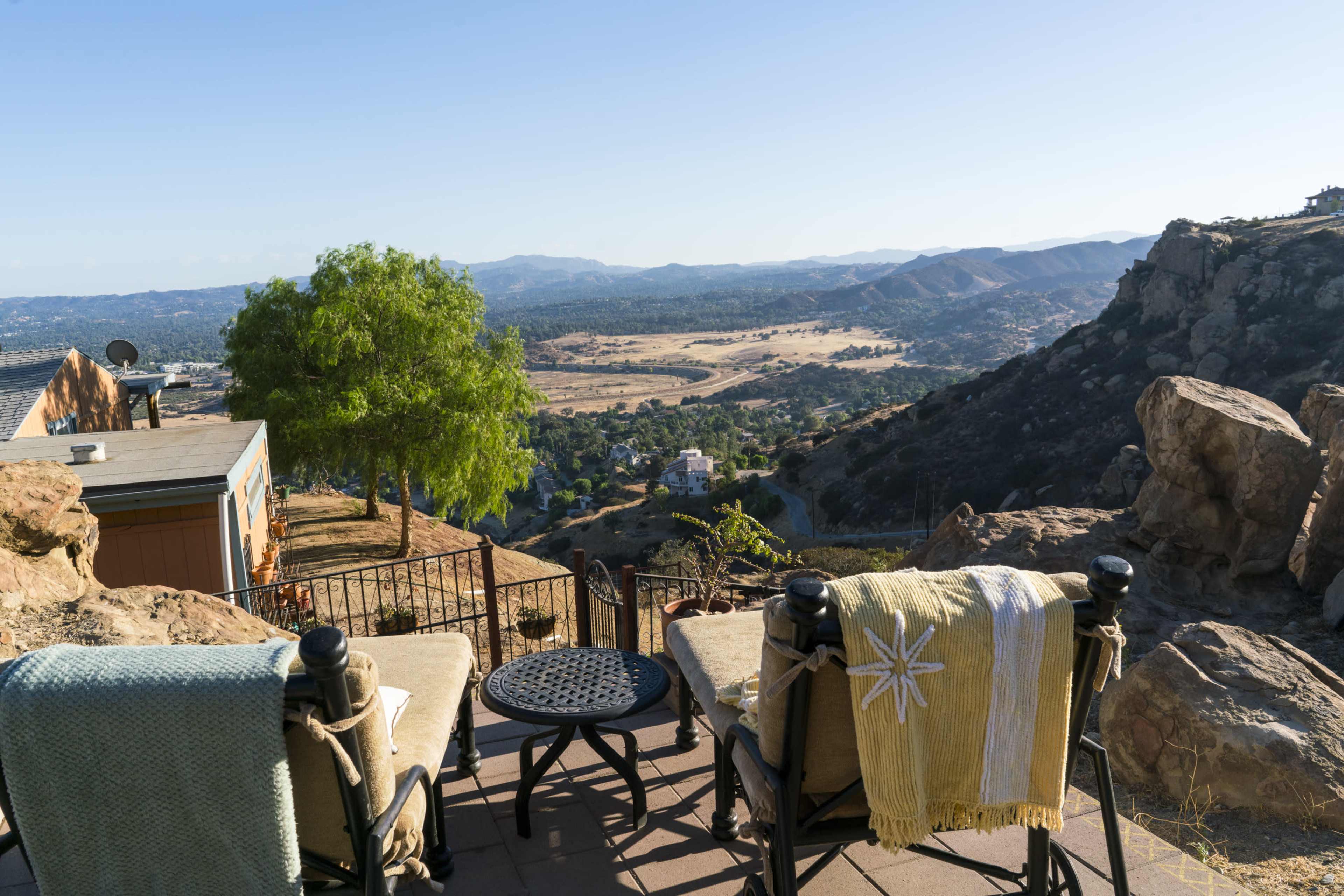 Ultimate glamping view location. Collectible designer vintage trailer. Image in , CHATSWORTH, CA