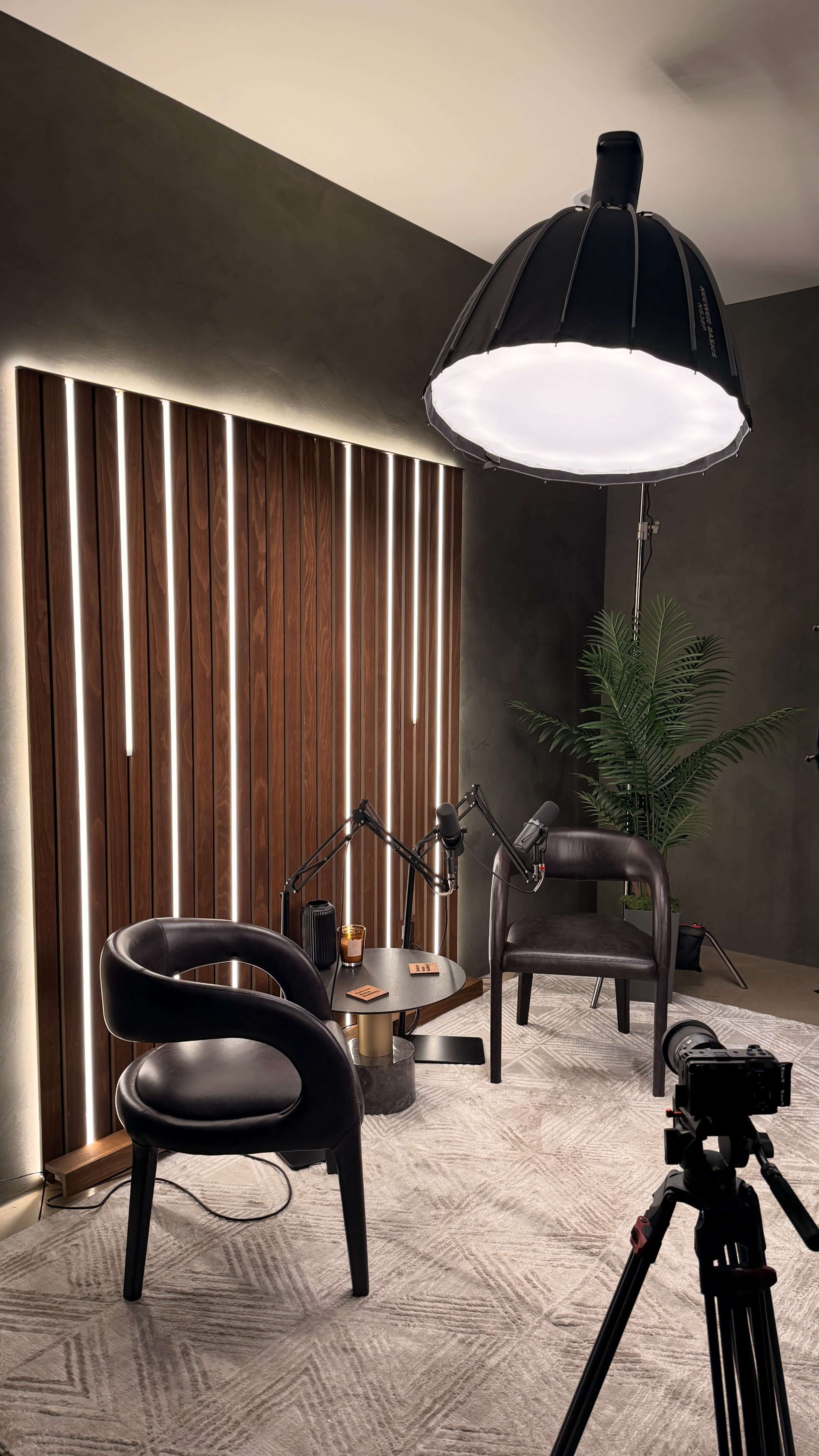 Modern Podcast Studio Image in Bonneville, Orem, UT