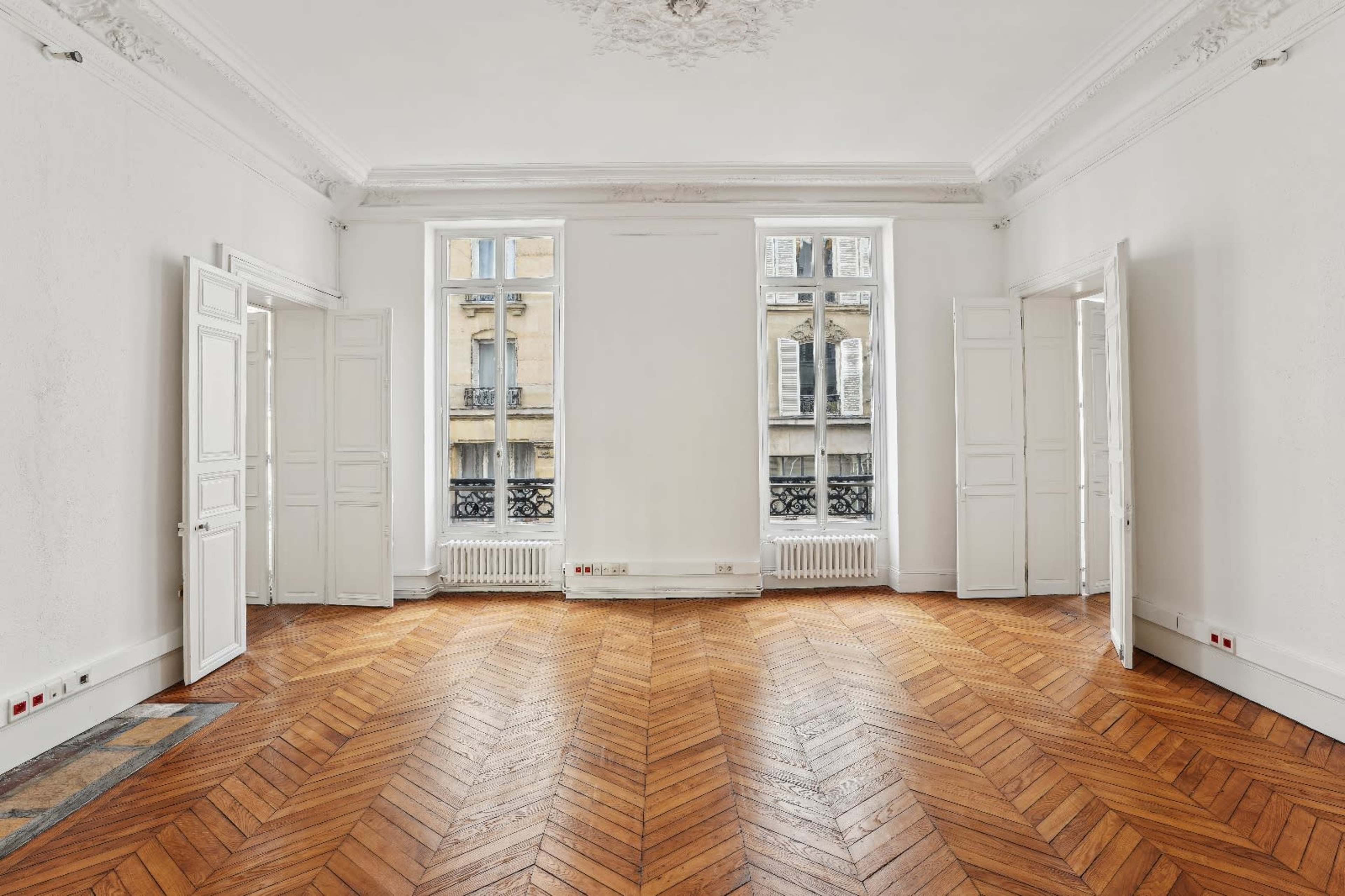Appartement Haussmannien avec parquet - 175 m² modulables Image dans Arts-et-Métiers, Paris, 