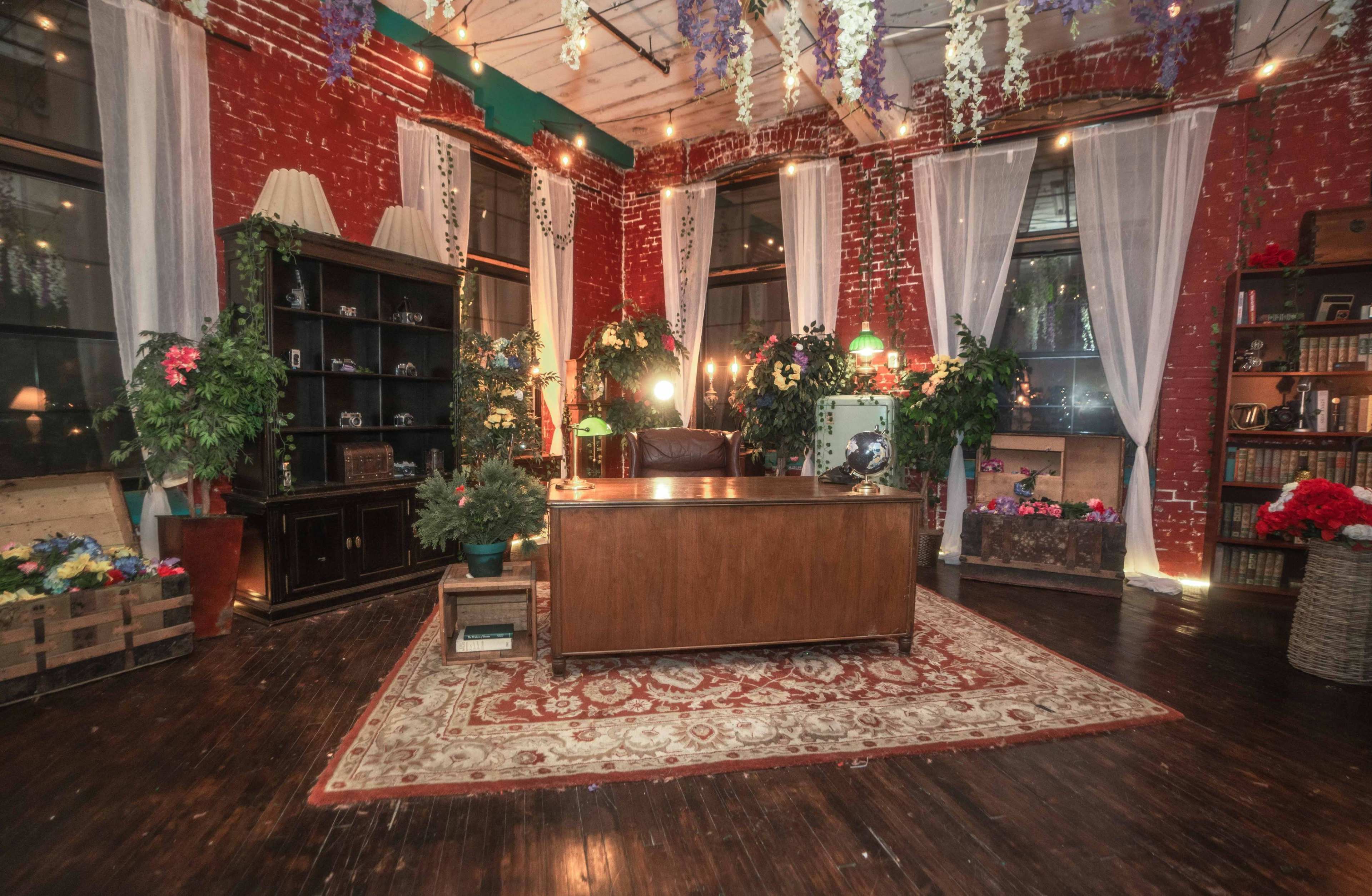 Natural Light Studio with Red Brick and Greenery Image in North Philadelphia, Philadelphia, PA