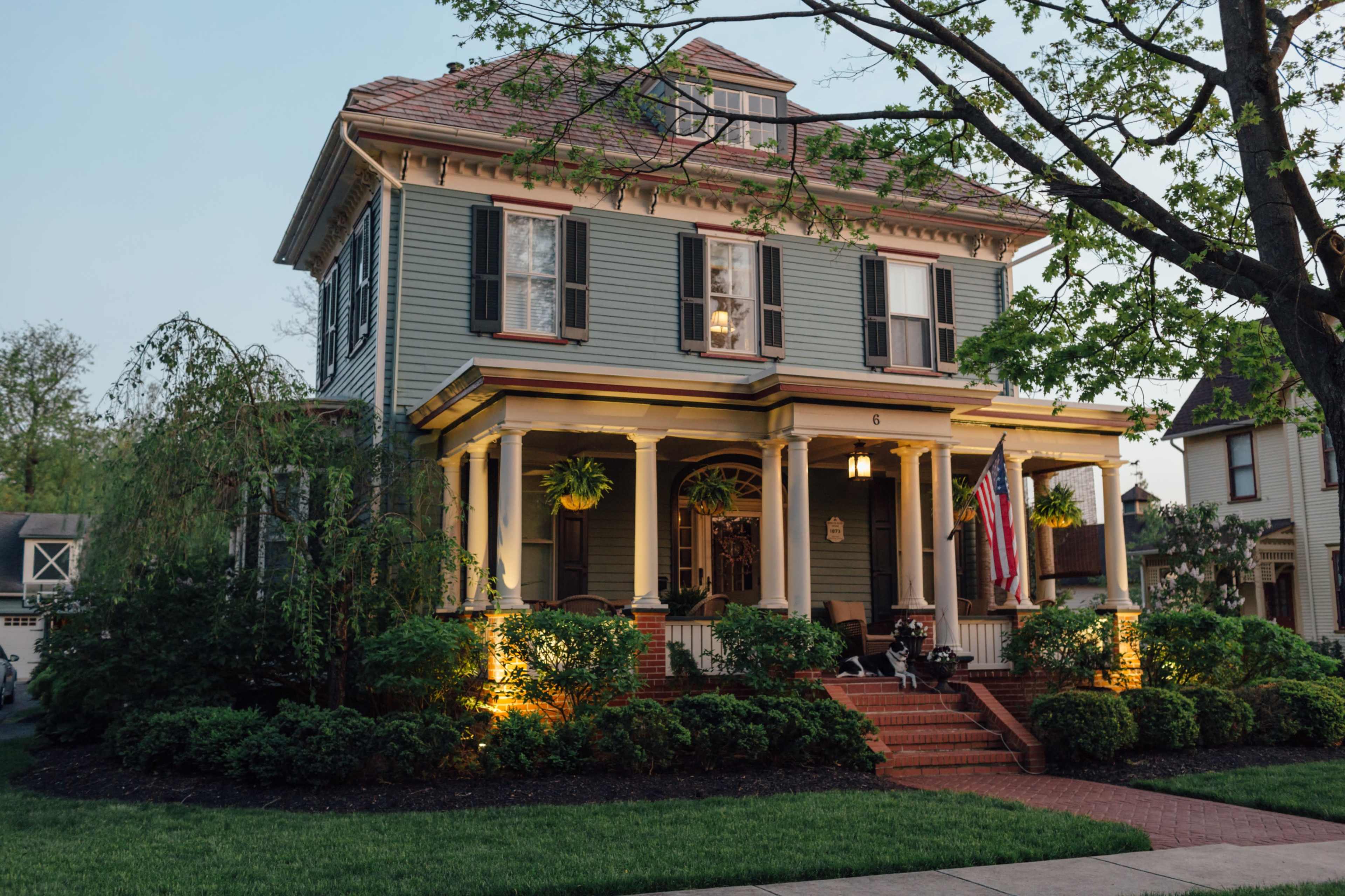Old Victorian Home with large front porch Image in Wenonah, Wenonah, NJ