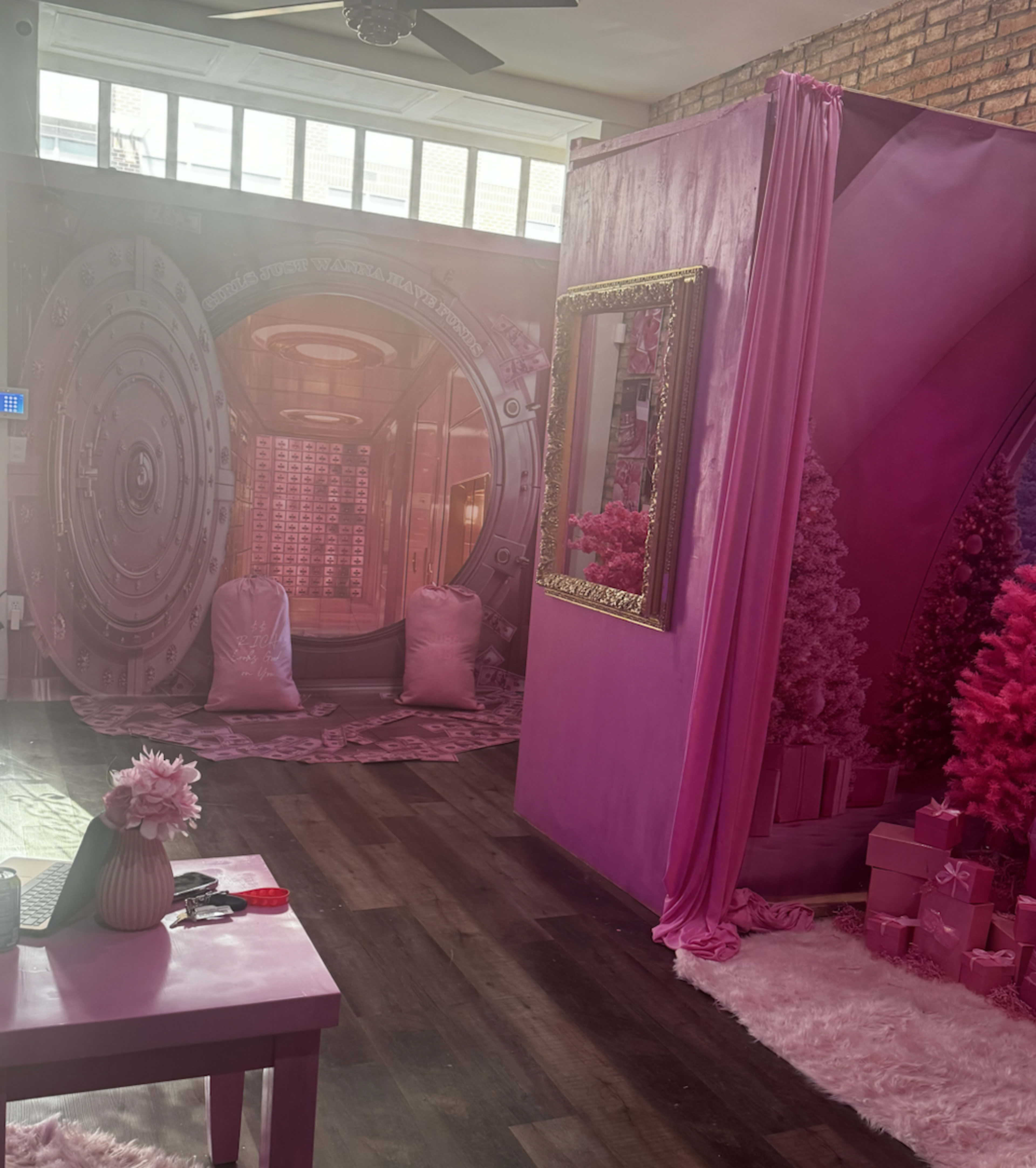 Hello Gorgeous- Pink Event Space Image in Hollins Market, baltimore, MD