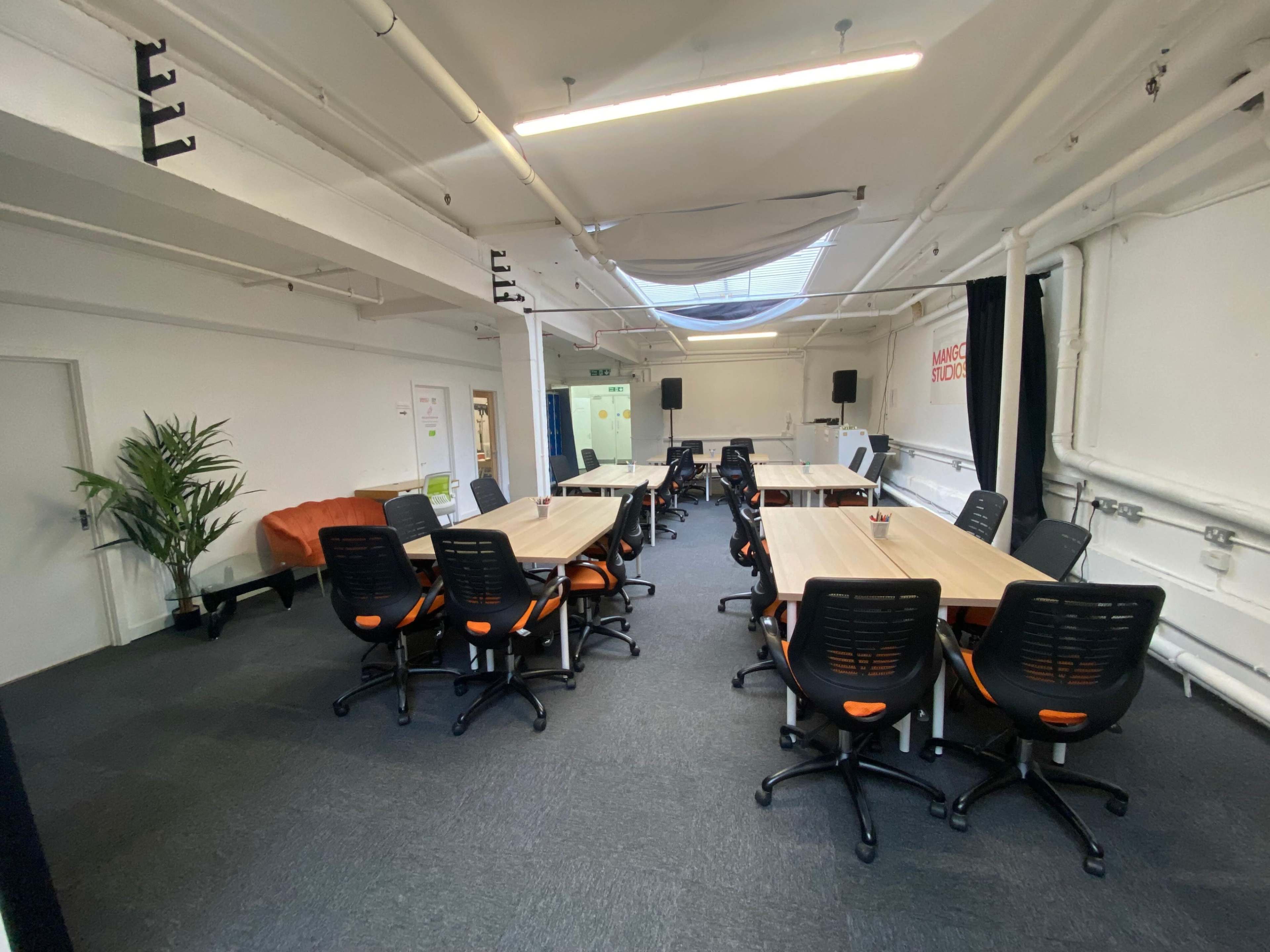 Blank Canvas Event Space Filled with Natural Light Image in Finsbury Park, London, ENG