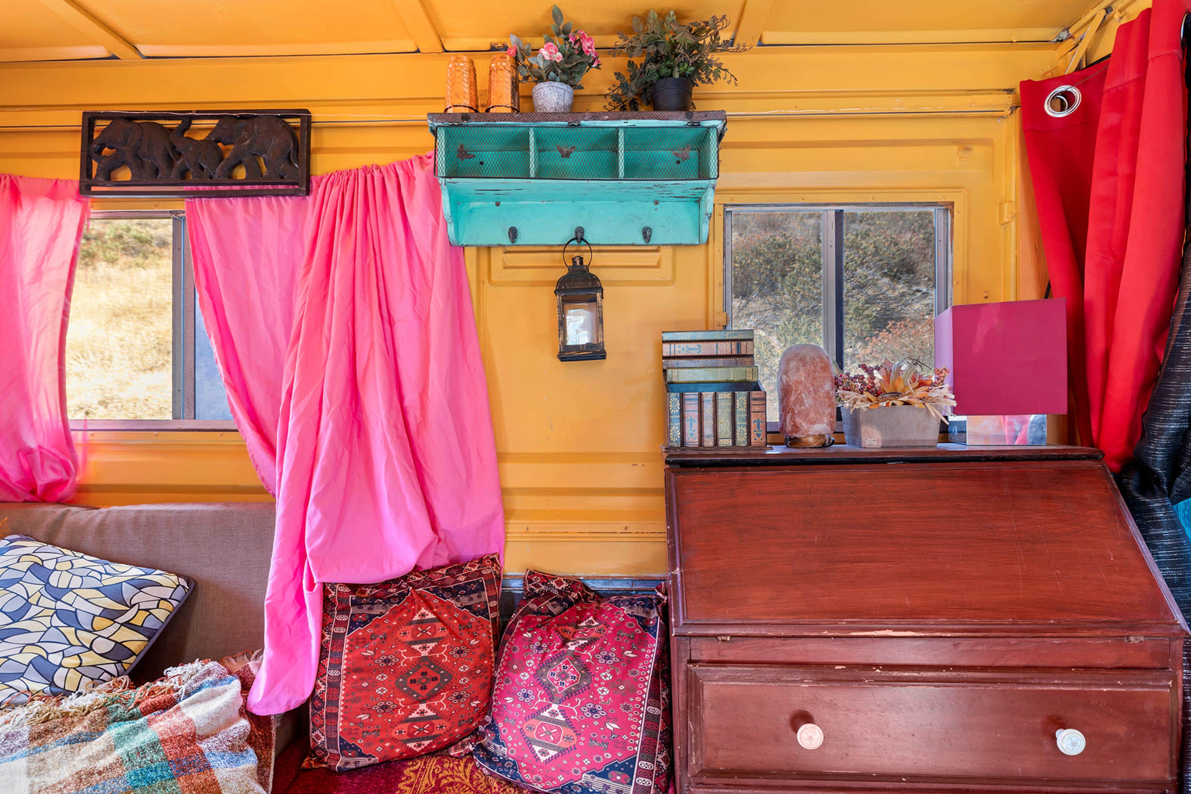 Boho Gypsy Trailer with Good Vibes & Great Views Image in Leona Valley, Leona Valley, CA
