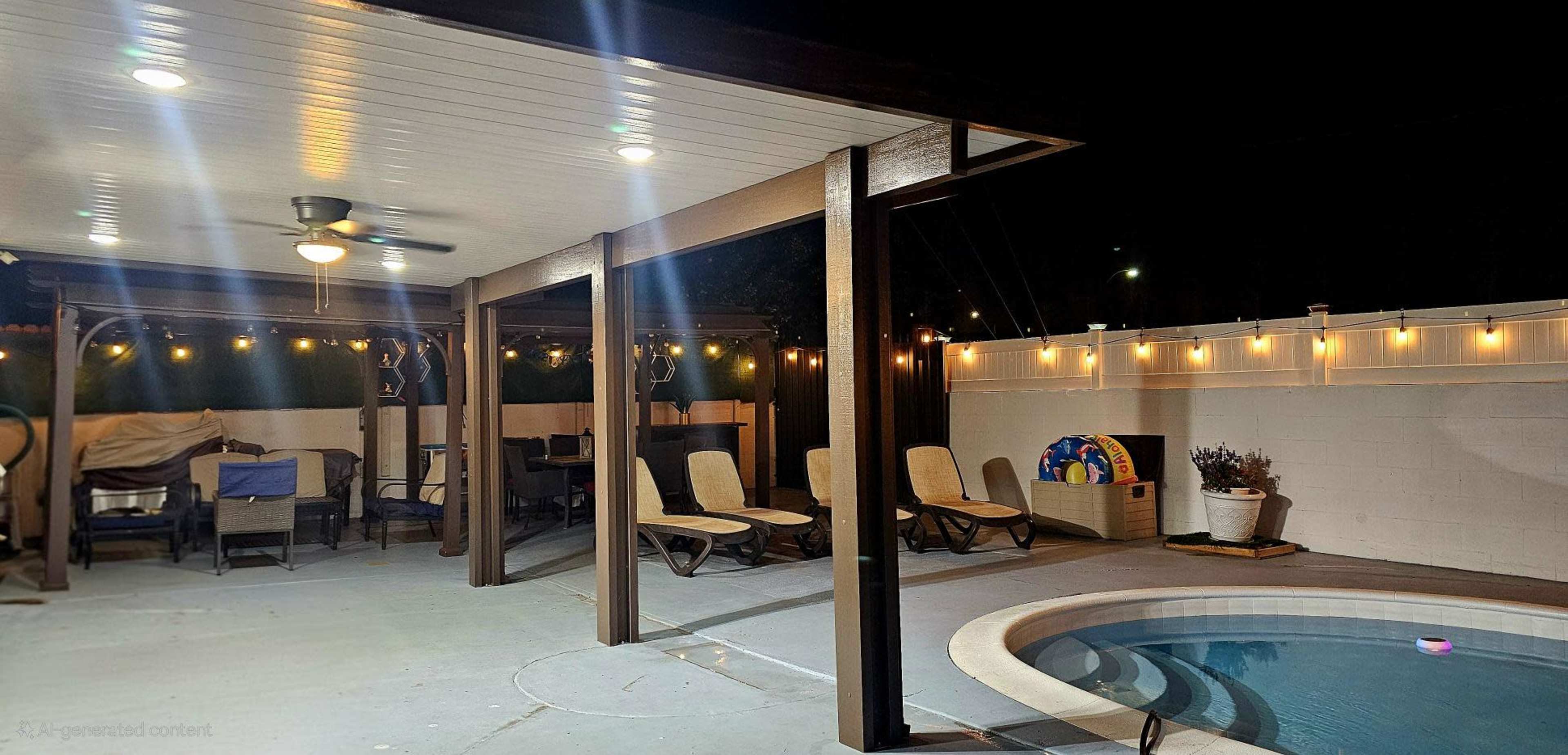 Private patio to any events Image in Pomona, POMONA, CA